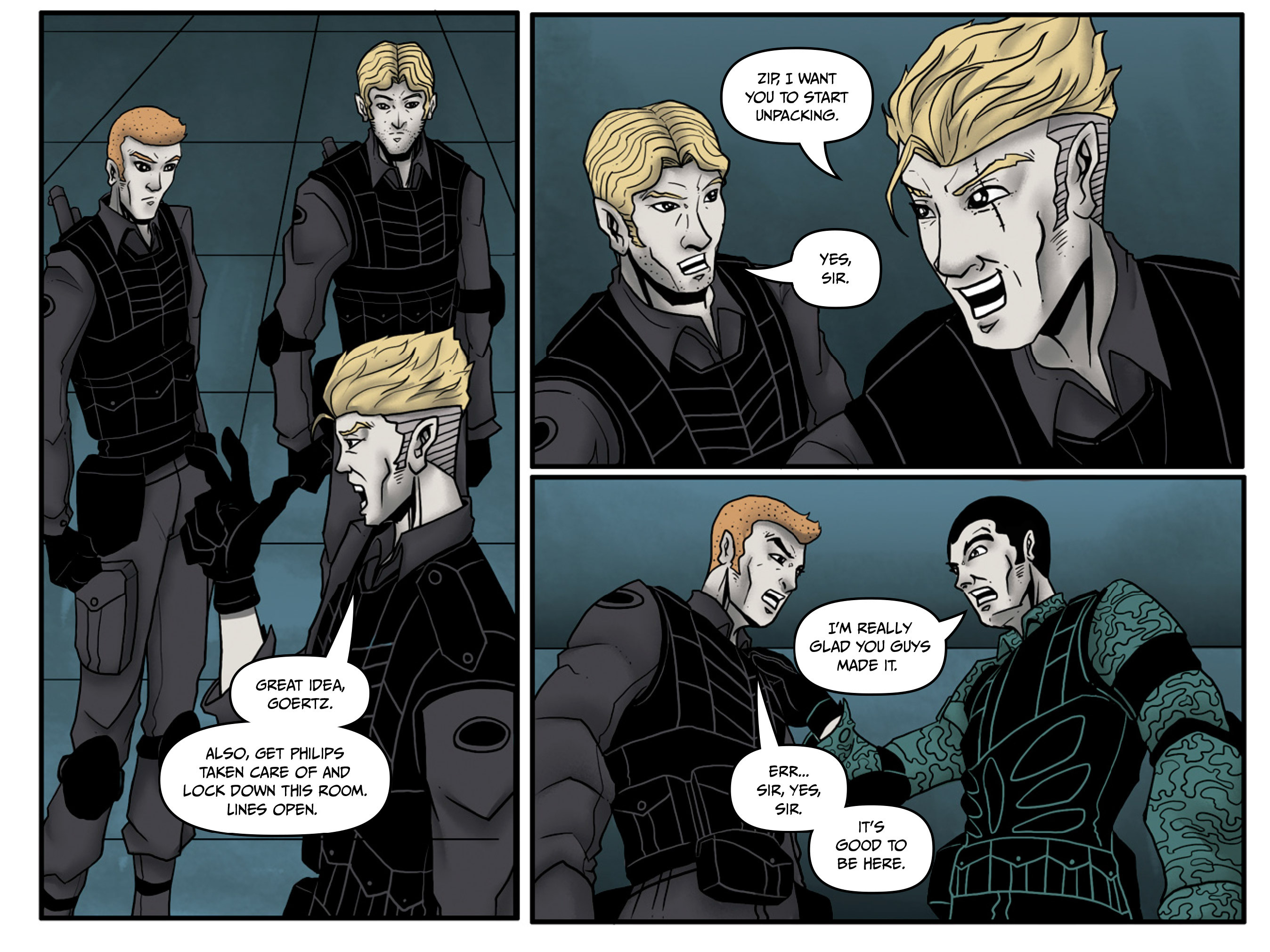 Read online CHARGE comic -  Issue #3 - 14