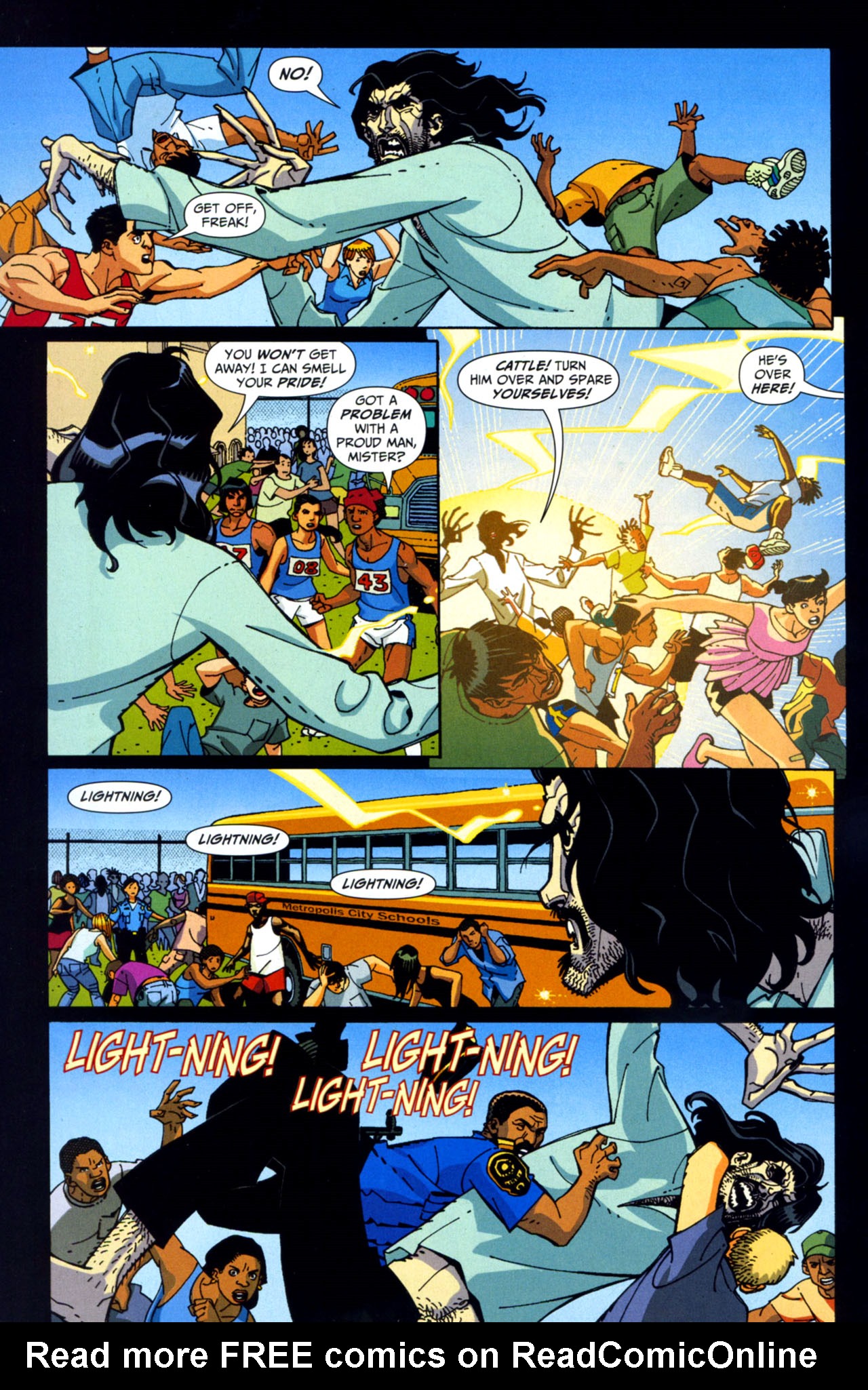 Read online Black Lightning: Year One comic -  Issue #5 - 20