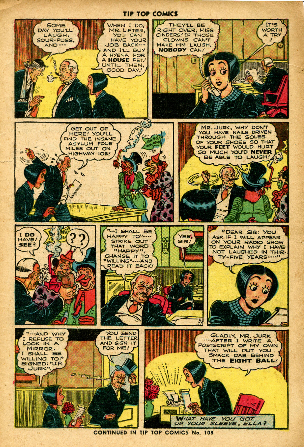 Read online Tip Top Comics comic -  Issue #107 - 26
