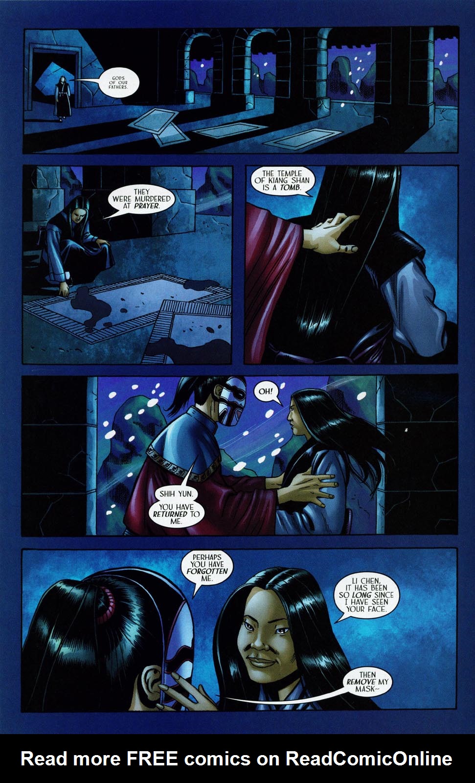 Read online Silken Ghost comic -  Issue #5 - 11