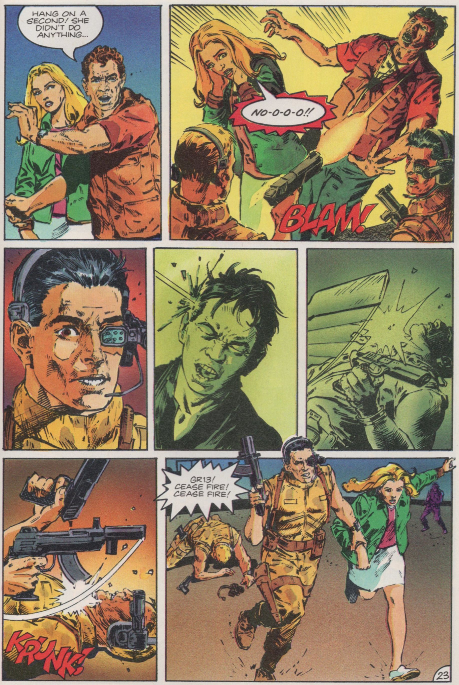 Read online Universal Soldier comic -  Issue #1 - 29