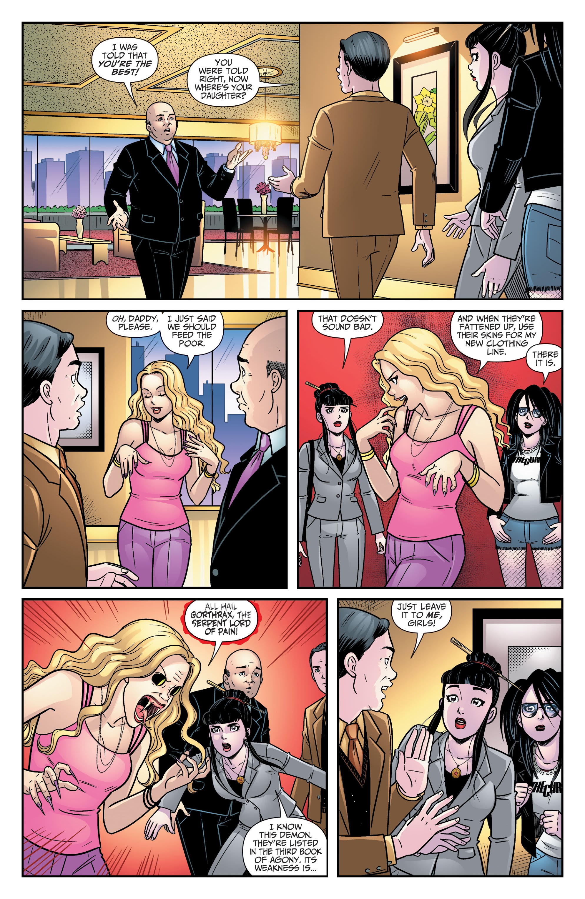 Read online Exorsisters comic -  Issue #8 - 16