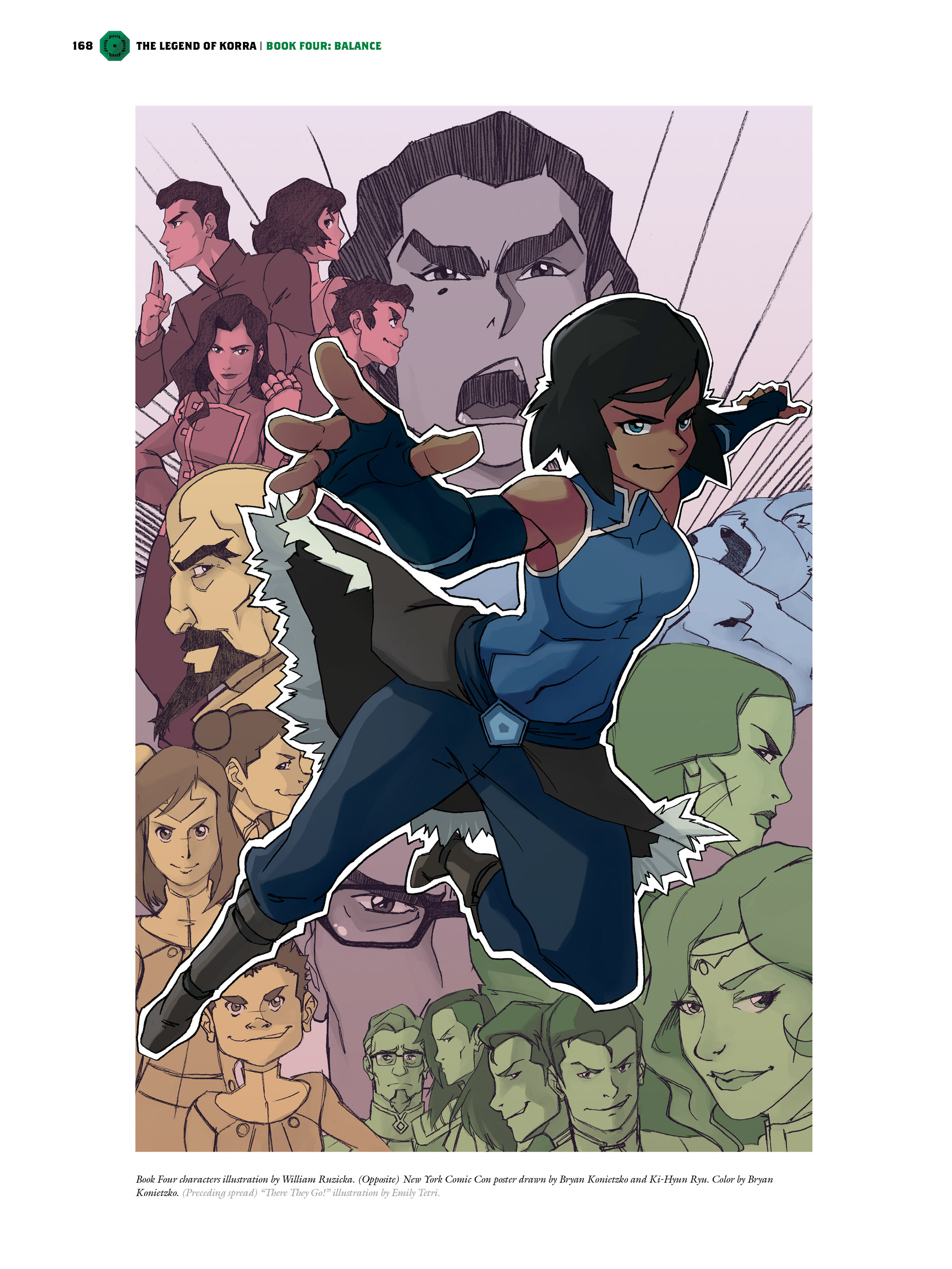 Read online The Legend of Korra: The Art of the Animated Series comic -  Issue # TPB 4 - 155