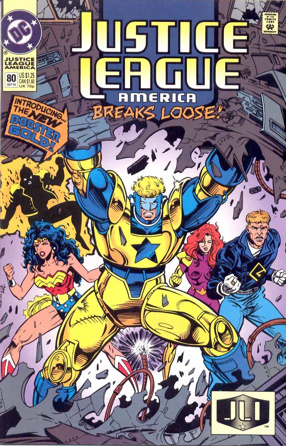 Read online Justice League America comic -  Issue #80 - 1