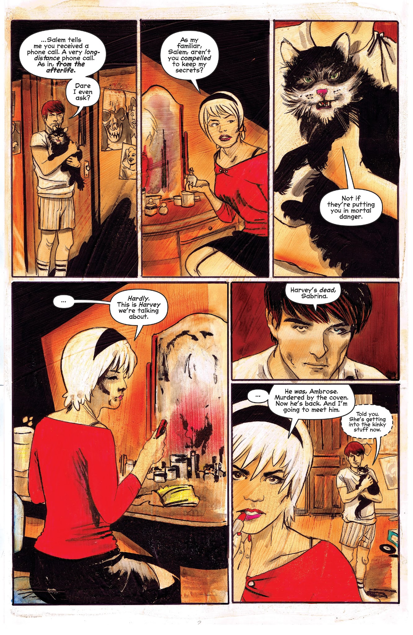 Read online Chilling Adventures of Sabrina comic -  Issue #8 - 4