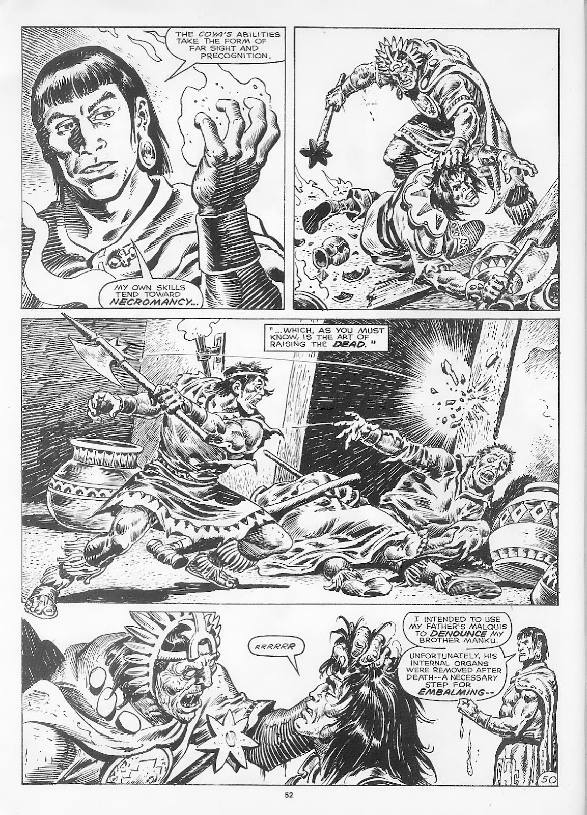 The Savage Sword Of Conan issue 166 - Page 54