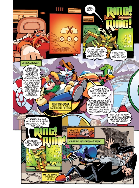Read online Sonic Comics Spectacular: Speed of Sound comic -  Issue # Full - 5