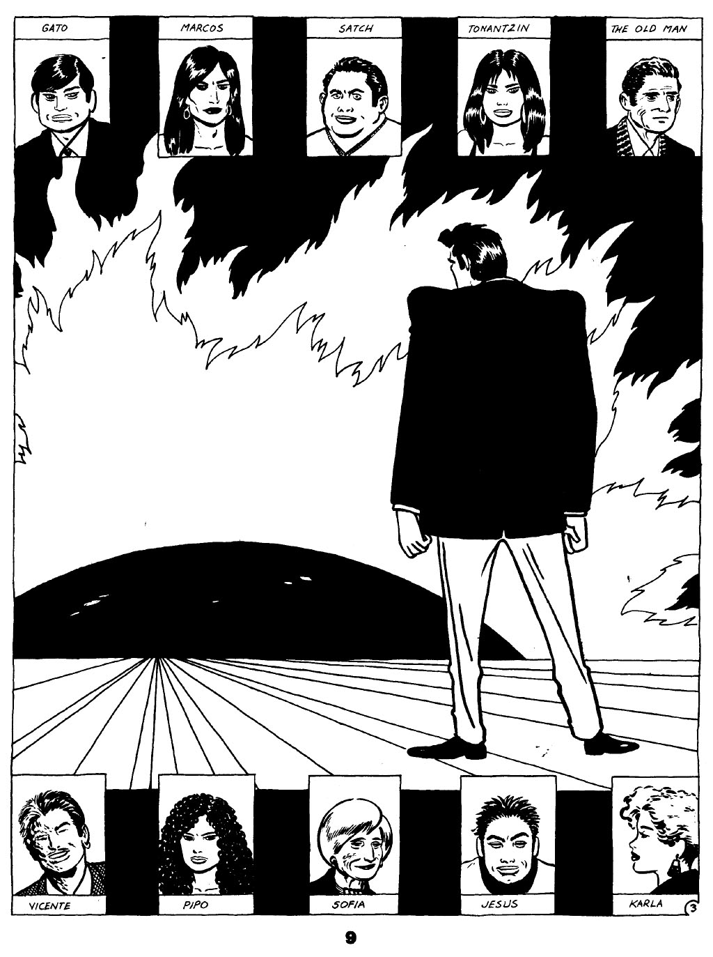 Read online Love and Rockets (1982) comic -  Issue #19 - 11