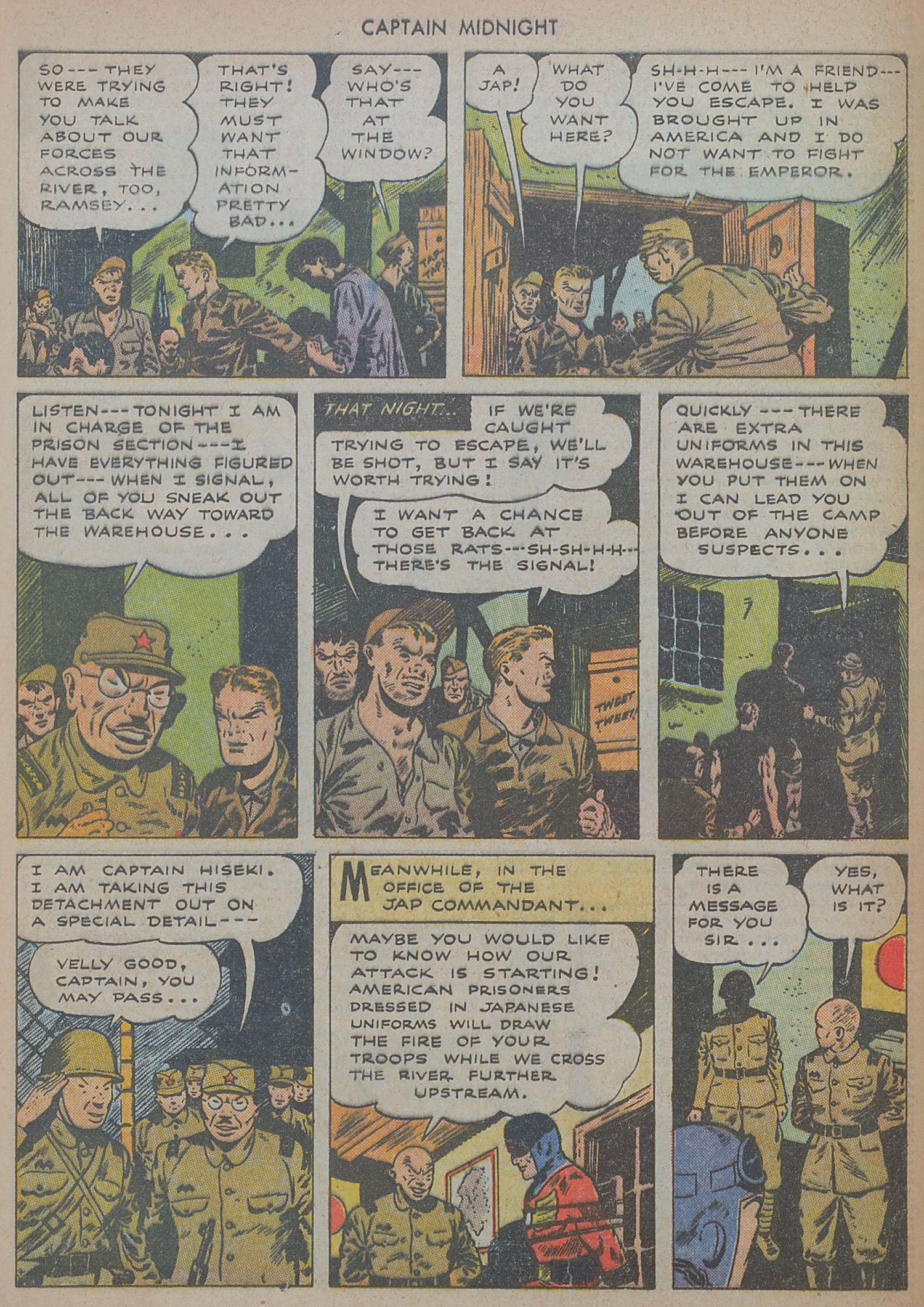 Read online Captain Midnight (1942) comic -  Issue #24 - 8