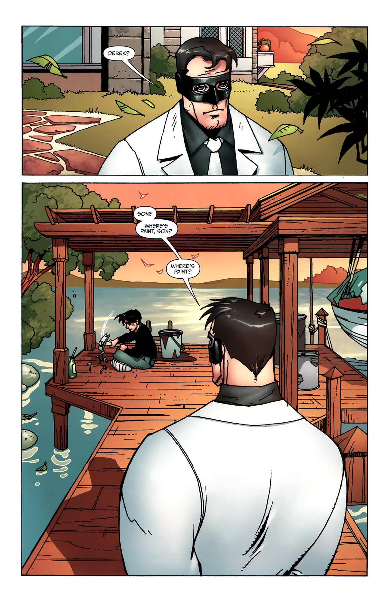 Read online Welcome To Tranquility: One Foot In The Grave comic -  Issue #3 - 3