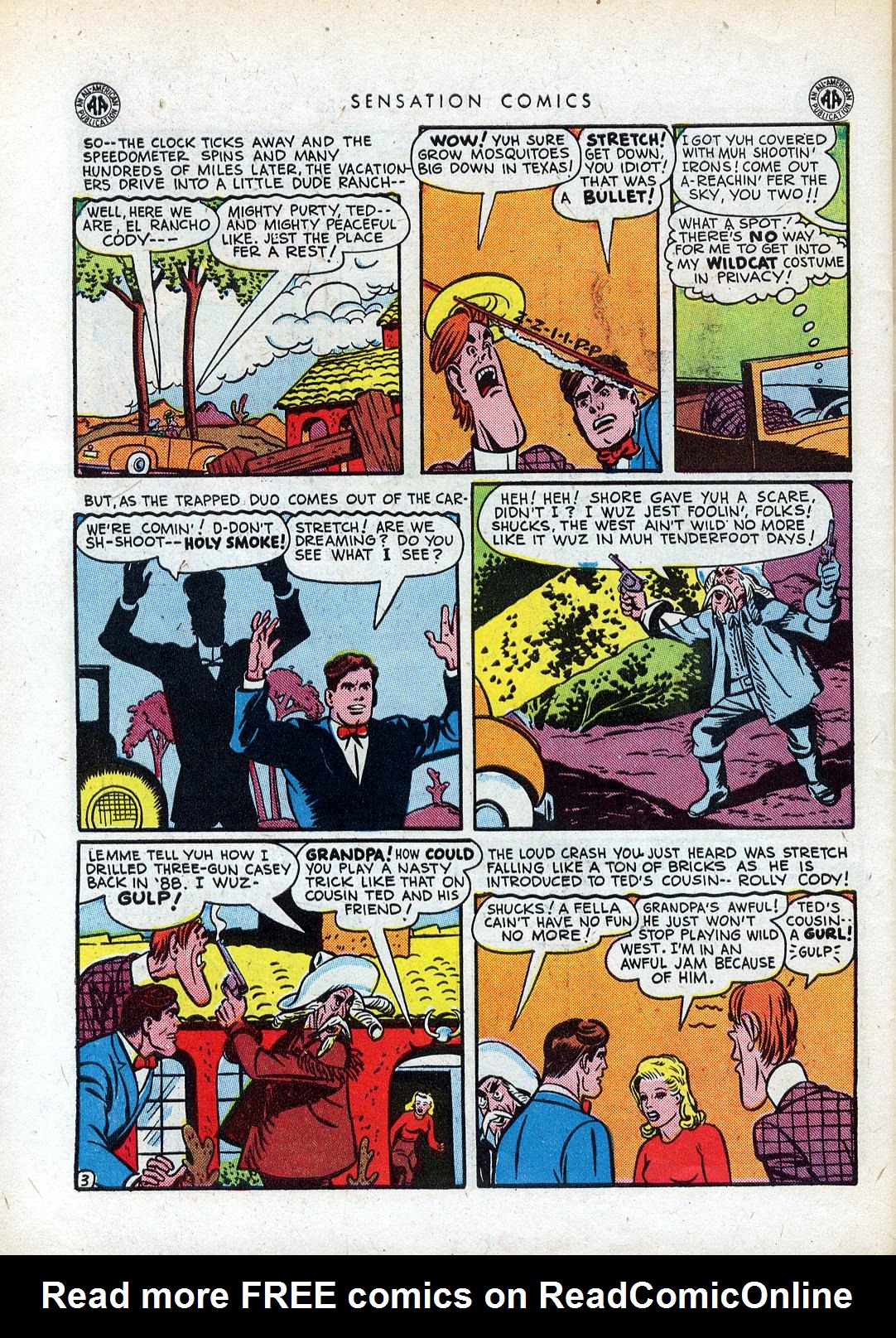 Read online Sensation (Mystery) Comics comic -  Issue #41 - 44