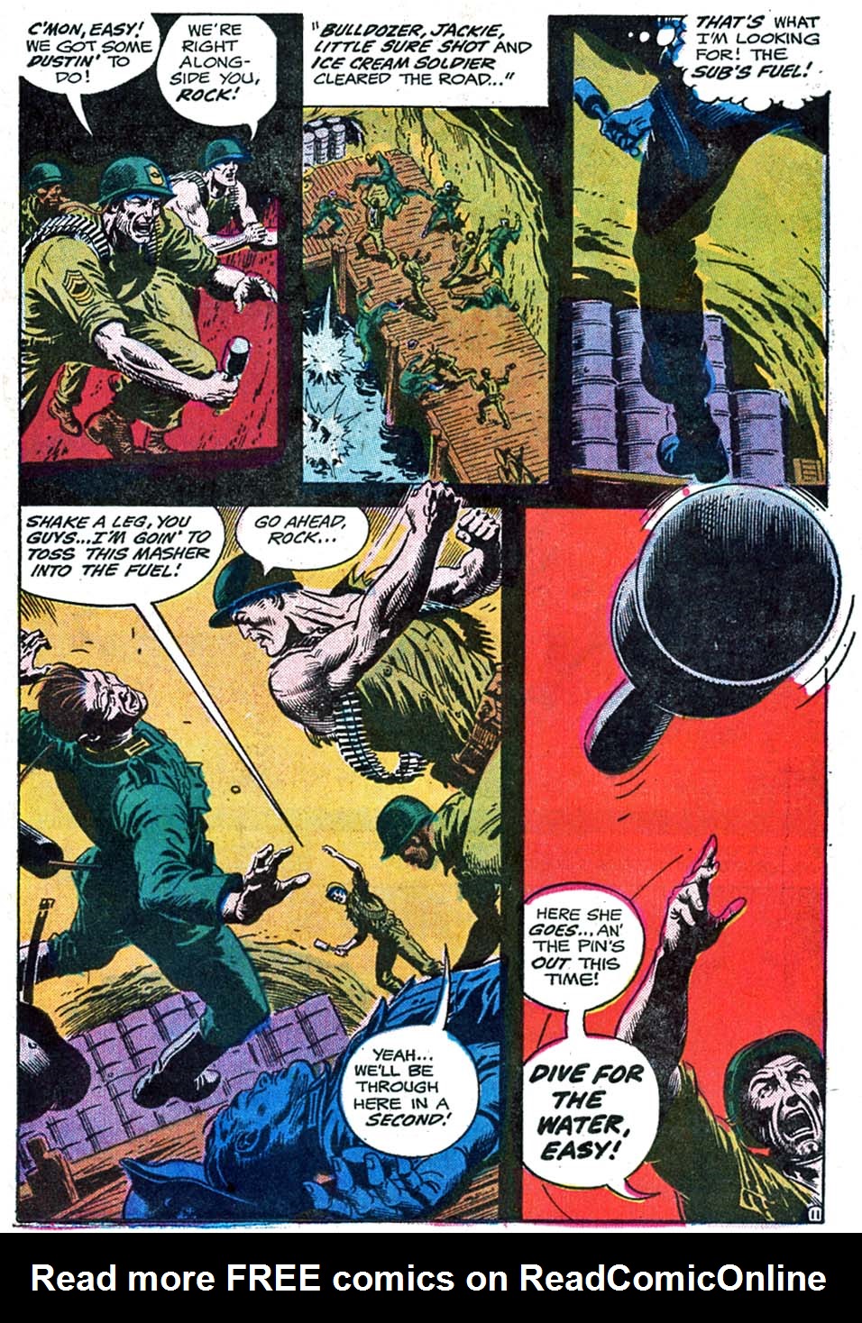 Read online Our Army at War (1952) comic -  Issue #210 - 14