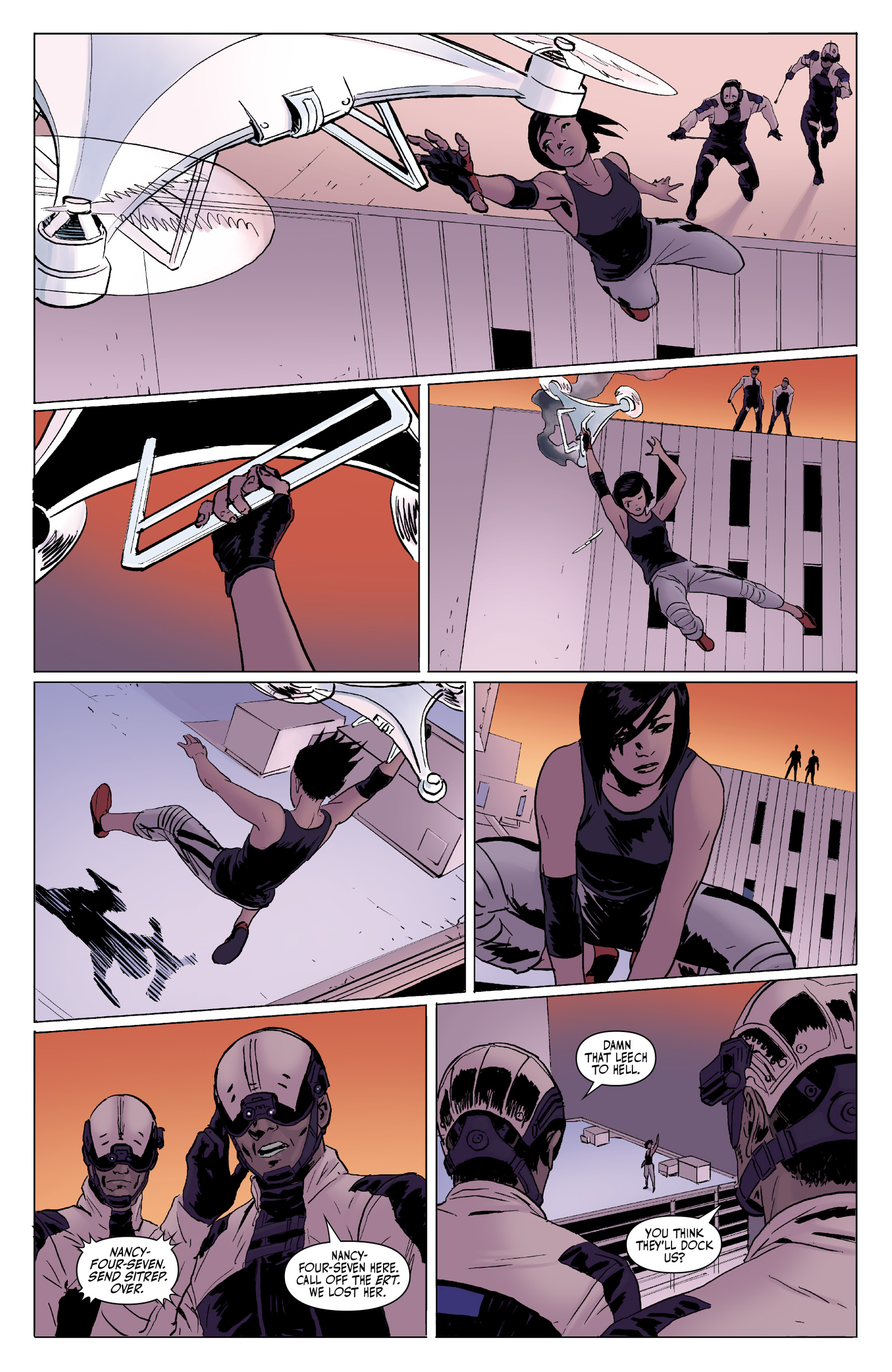 Read online Mirror's Edge: Exordium comic -  Issue #2 - 9