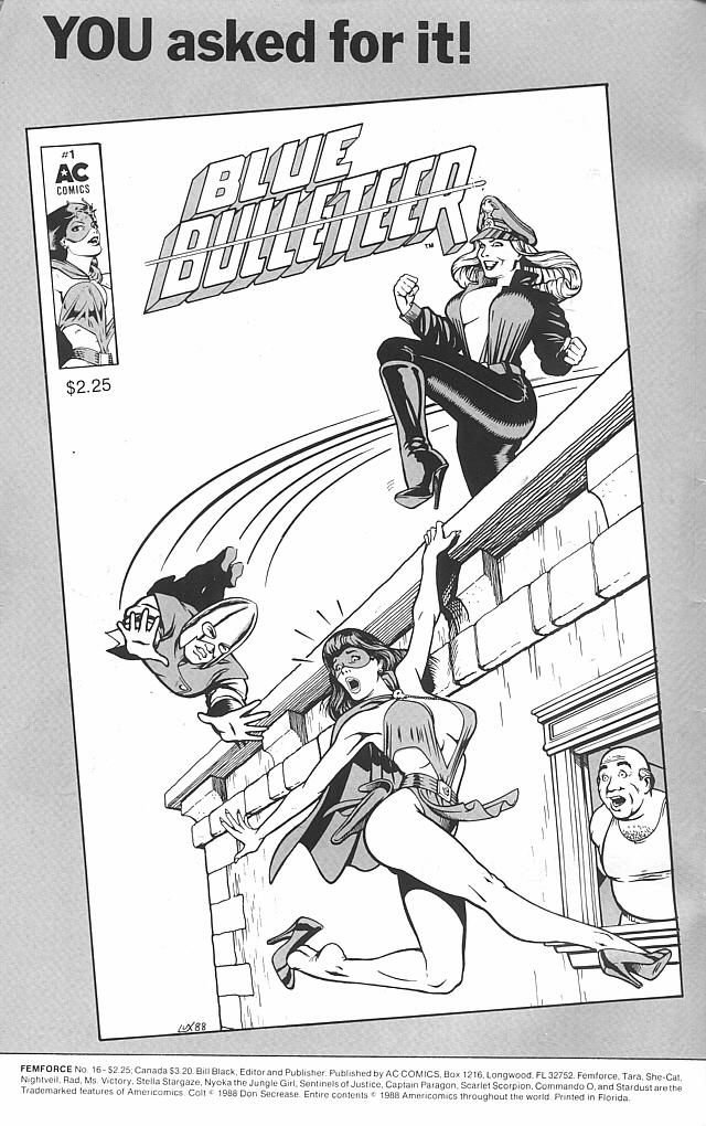 Read online Femforce comic -  Issue #16 - 2