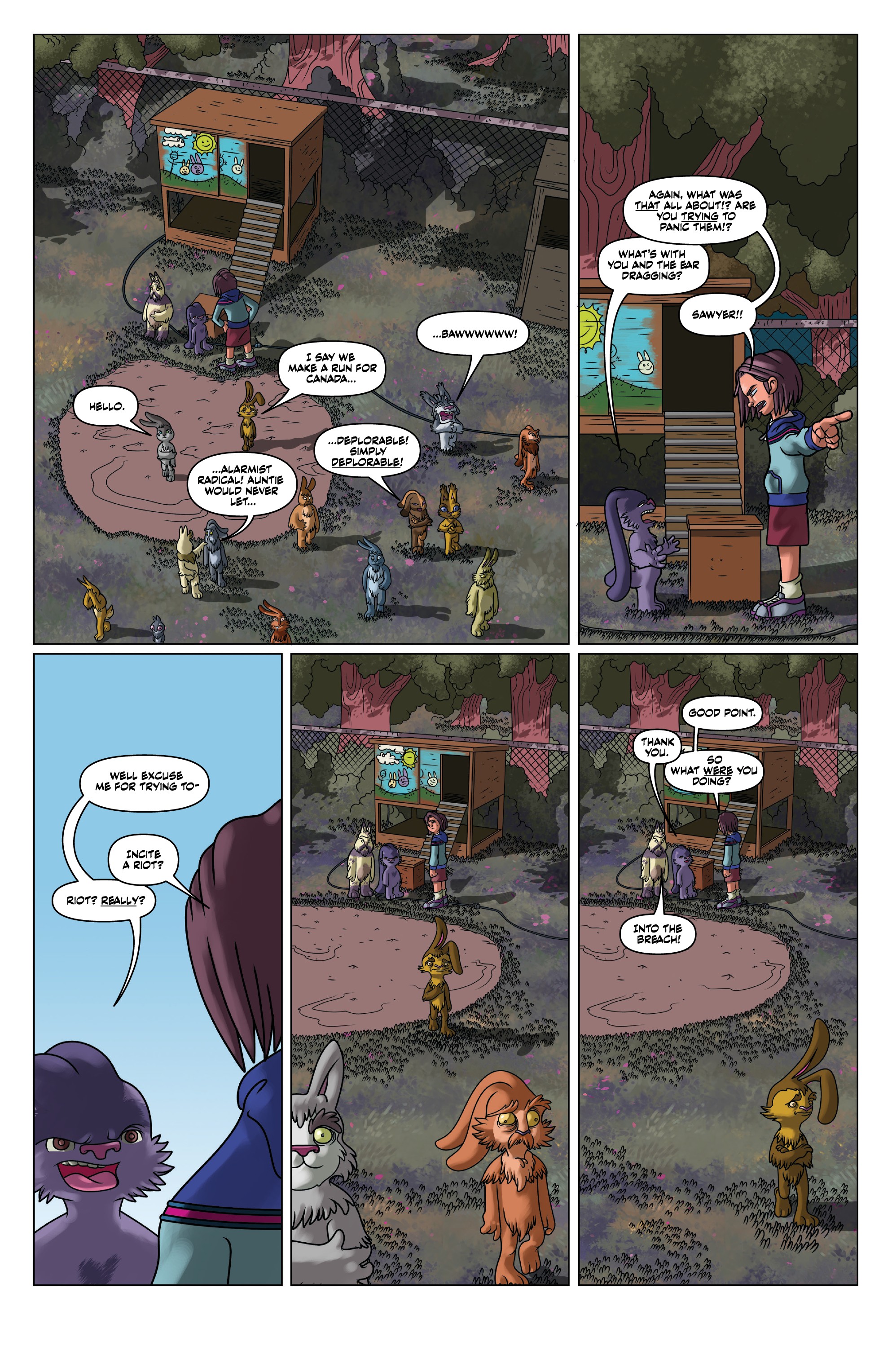 Read online Auntie Agatha's Home For Wayward Rabbits comic -  Issue #5 - 12