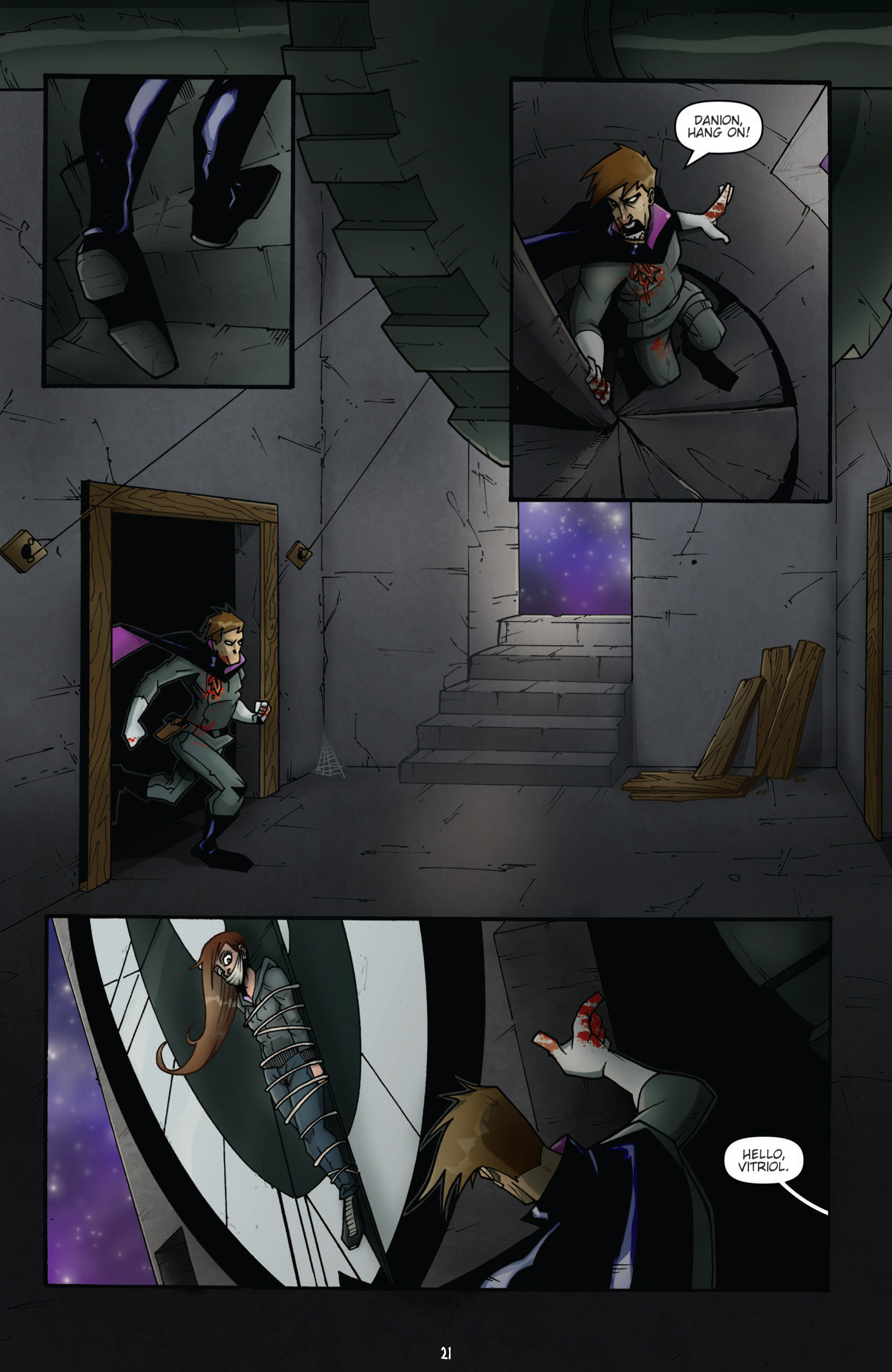 Read online Vitriol the Hunter comic -  Issue #5 - 23