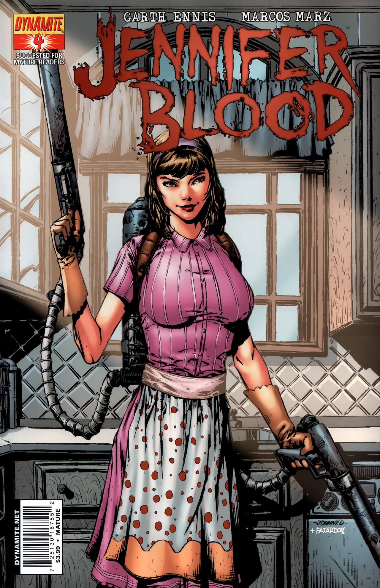 Read online Jennifer Blood comic -  Issue #4 - 4