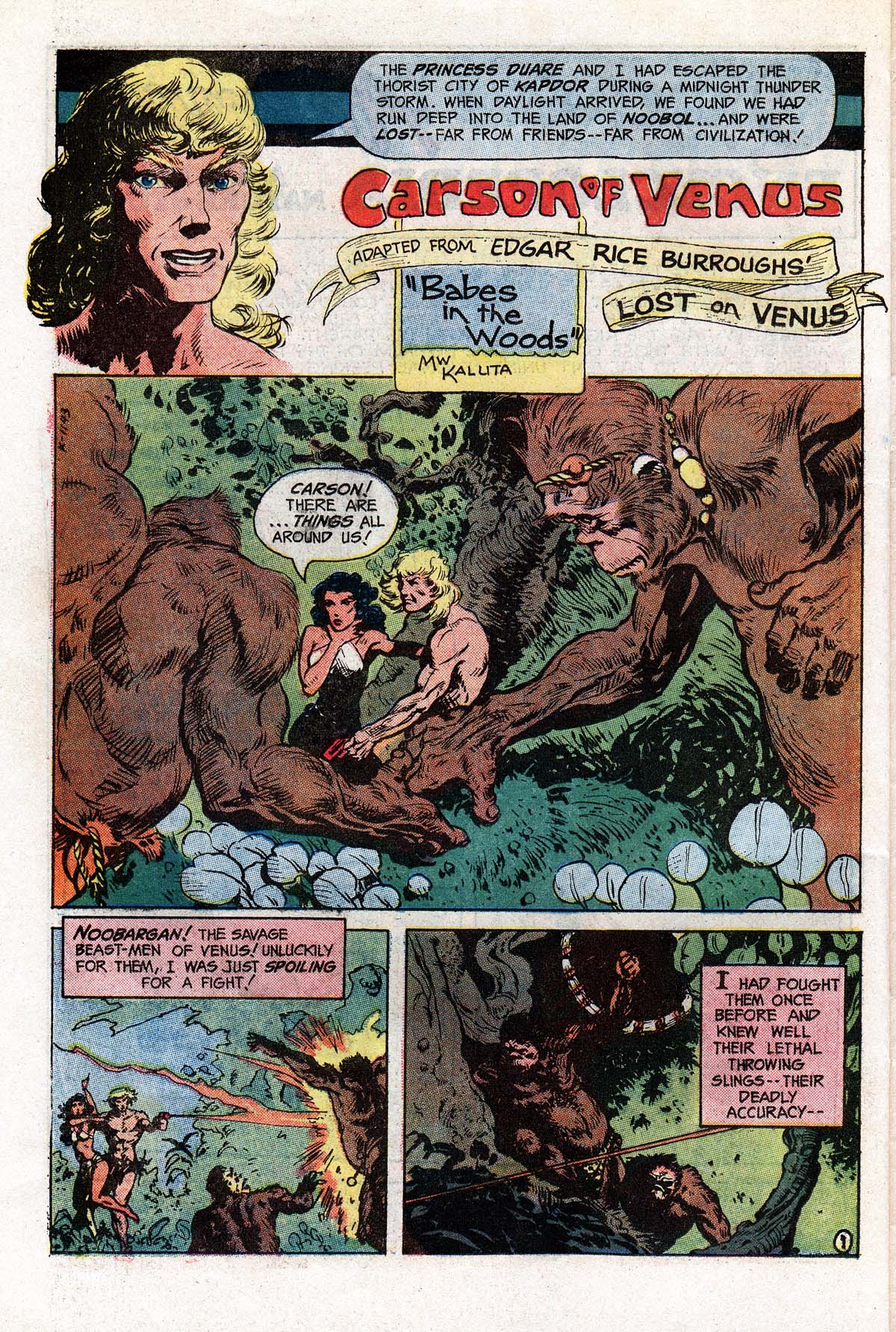 Read online Korak, Son of Tarzan (1972) comic -  Issue #56 - 28
