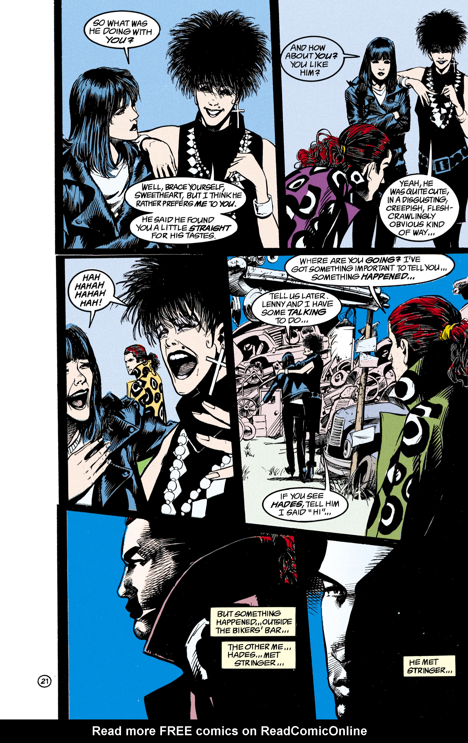 Read online Shade, the Changing Man comic -  Issue #21 - 22