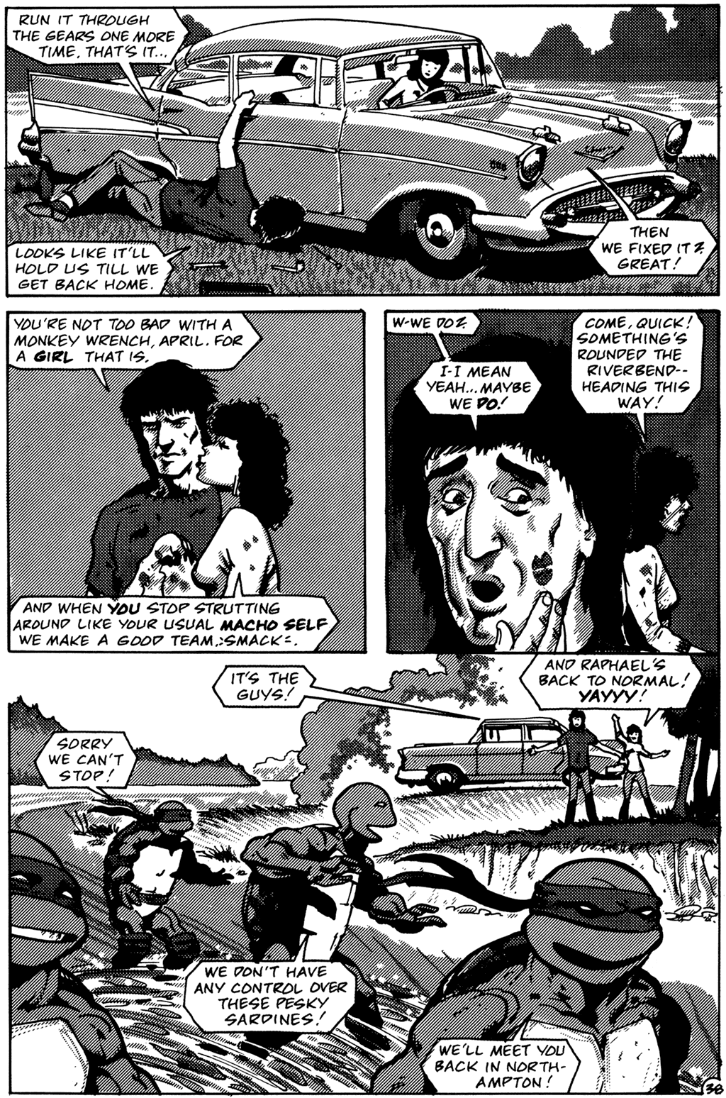 Read online Teenage Mutant Ninja Turtles (1984) comic -  Issue #26 - 40