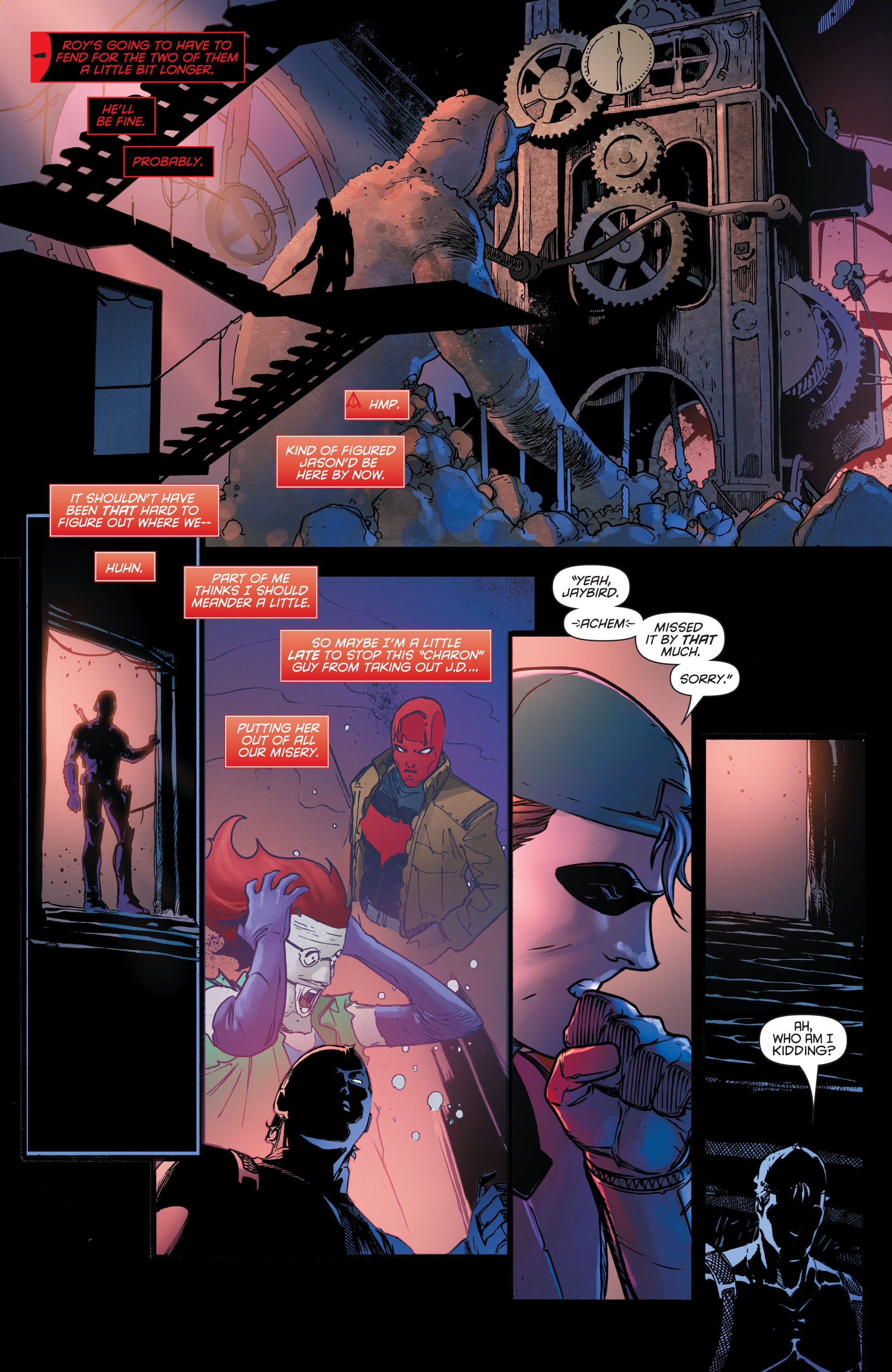 Read online Red Hood/Arsenal comic -  Issue #8 - 14