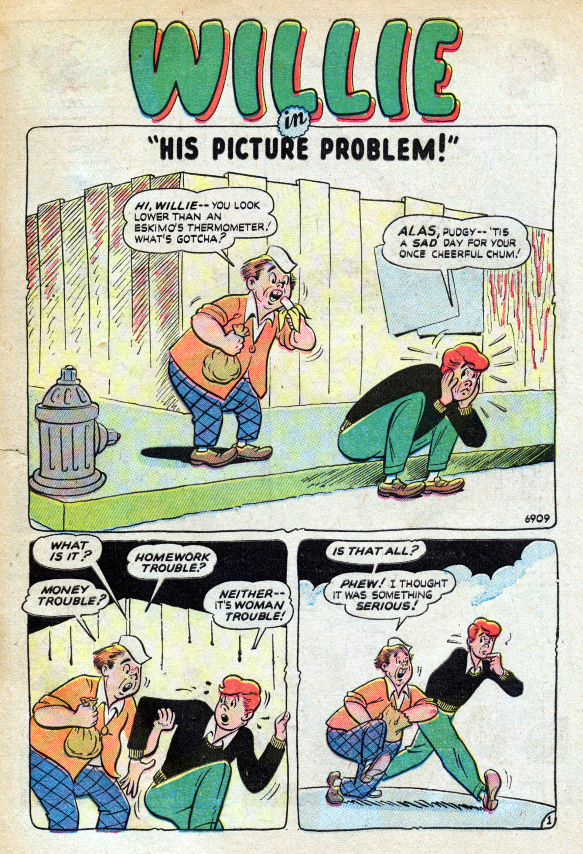 Read online Willie Comics (1950) comic -  Issue #22 - 41