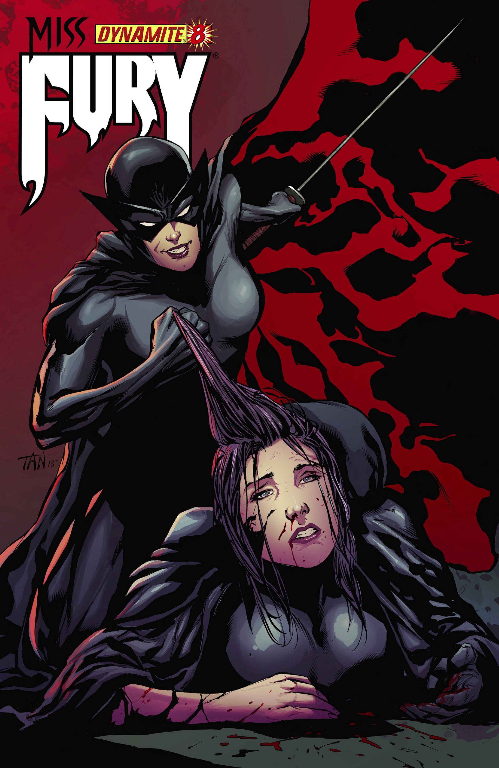 Read online Miss Fury (2011) comic -  Issue #8 - 1