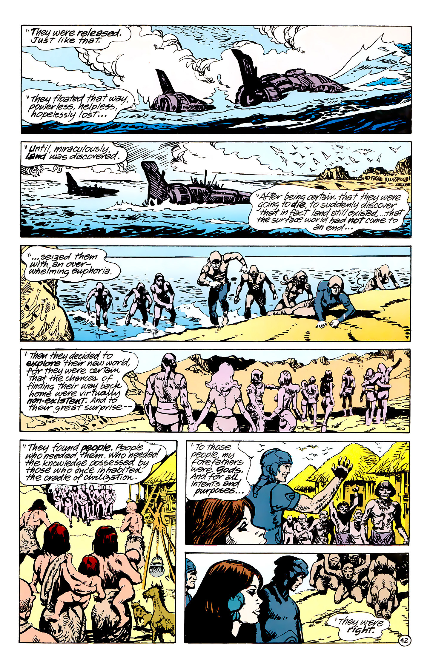 Read online Atlantis Chronicles comic -  Issue #6 - 42
