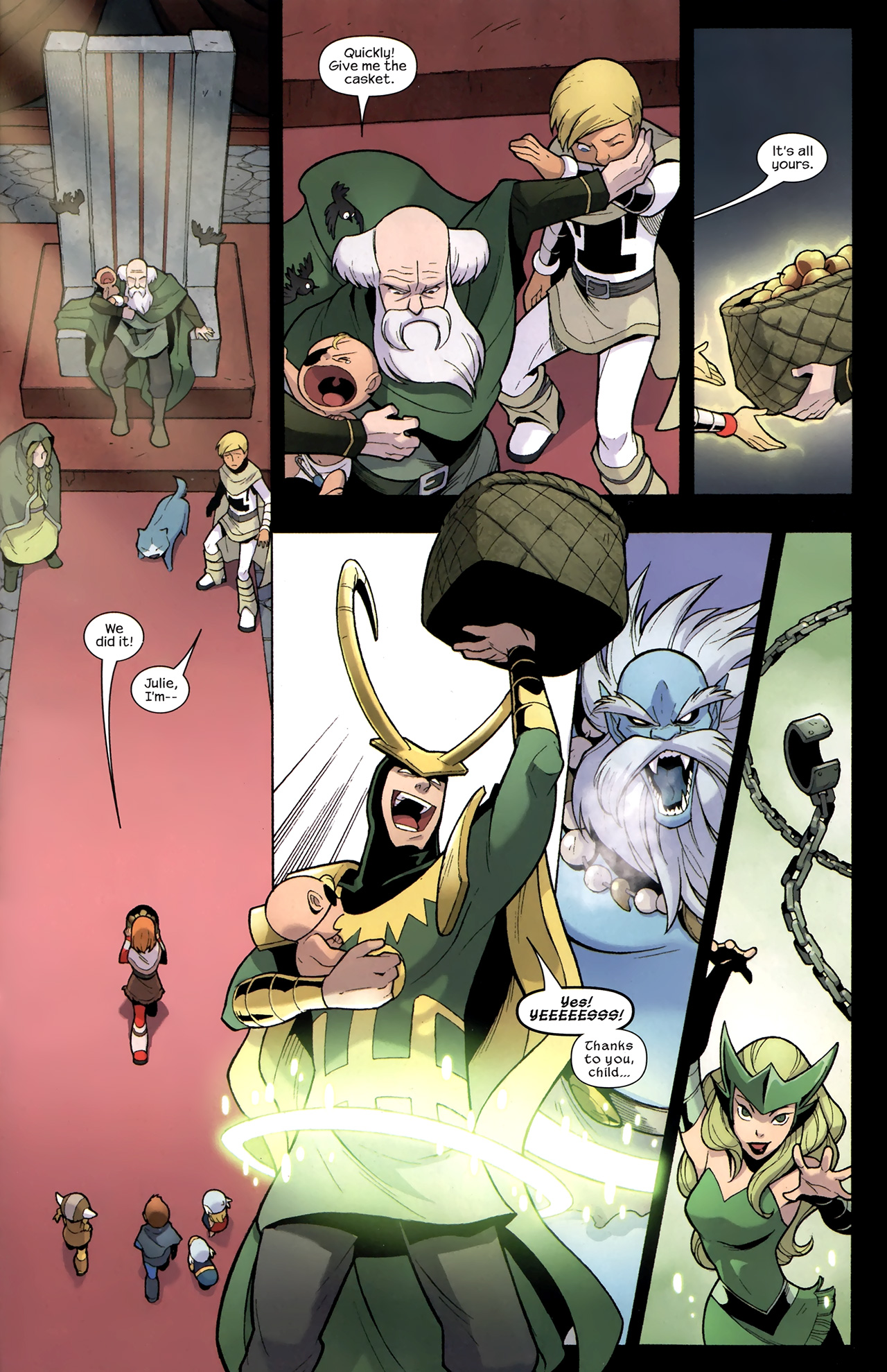 Read online Thor and the Warriors Four comic -  Issue #3 - 21