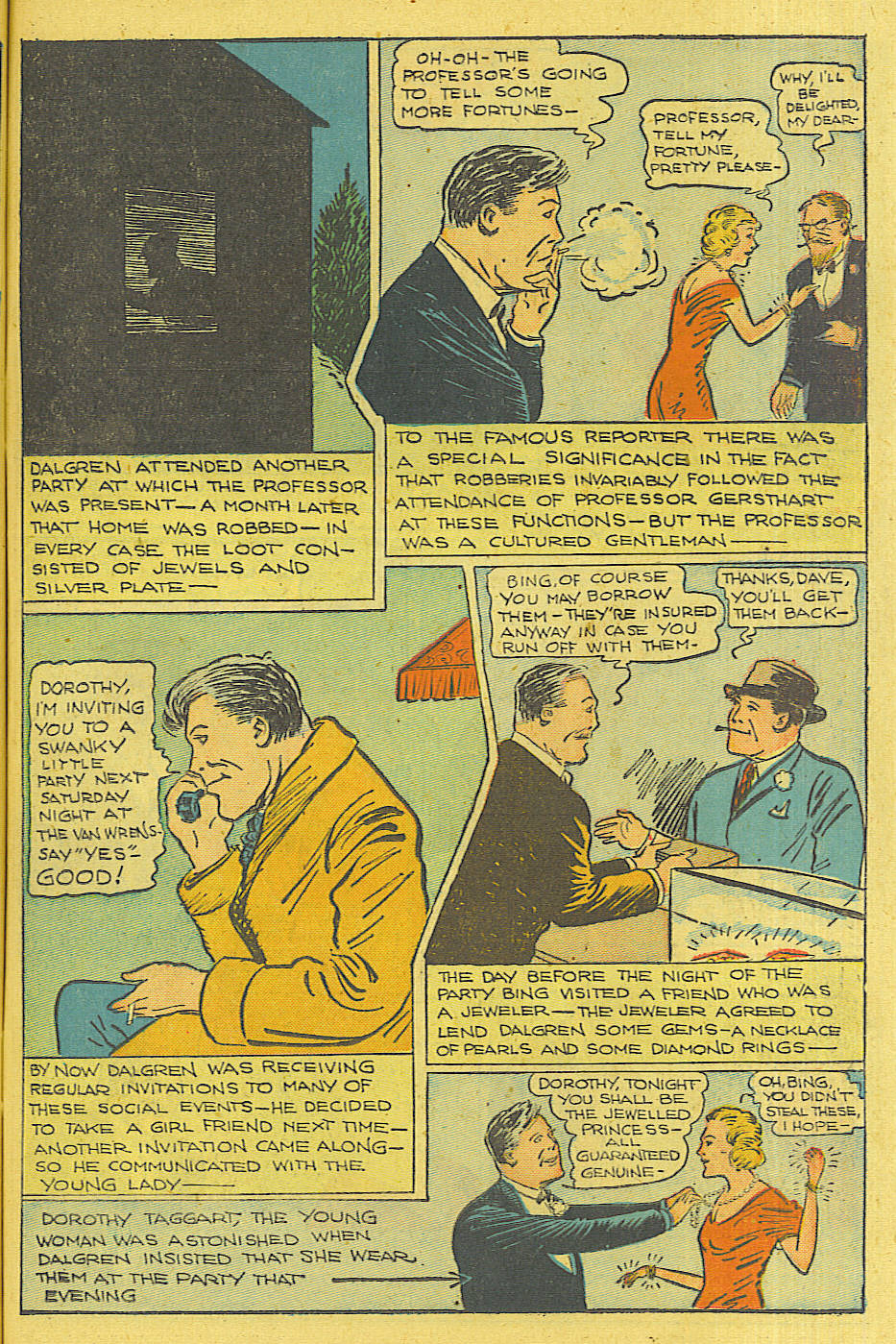 Read online Shadow Comics comic -  Issue #71 - 11