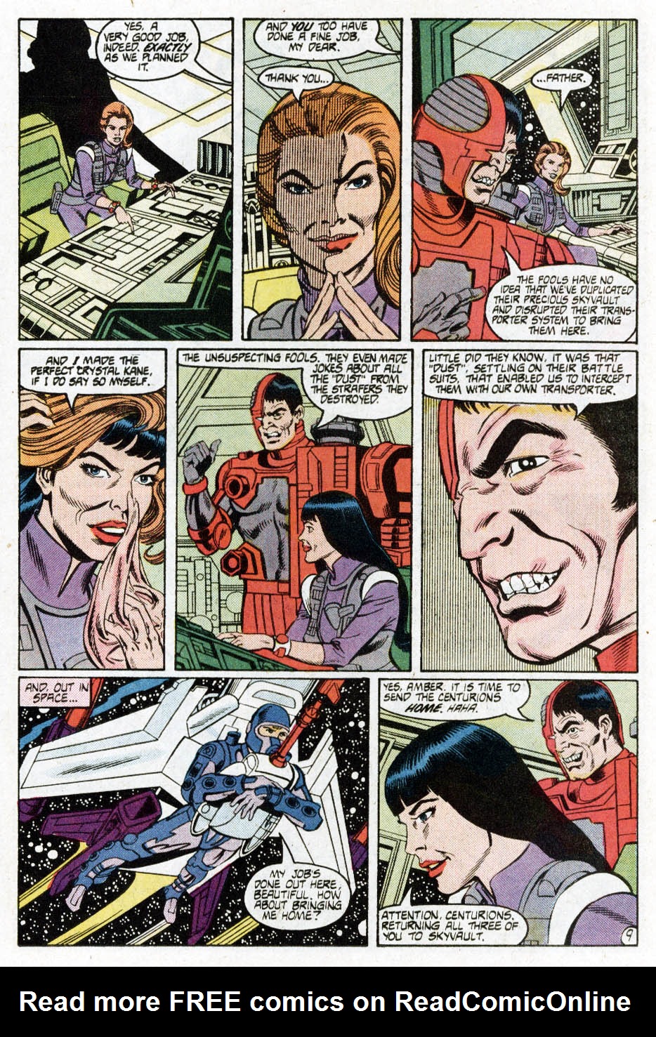 Read online Centurions comic -  Issue #4 - 10
