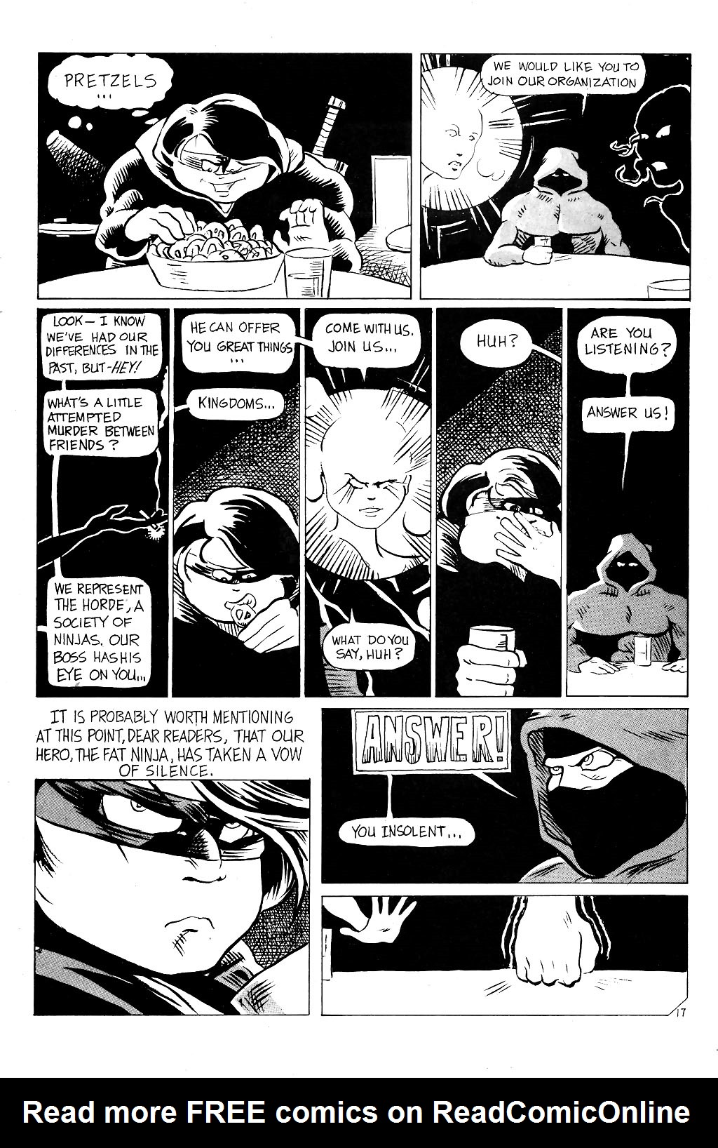 Read online Fat Ninja comic -  Issue #3 - 18