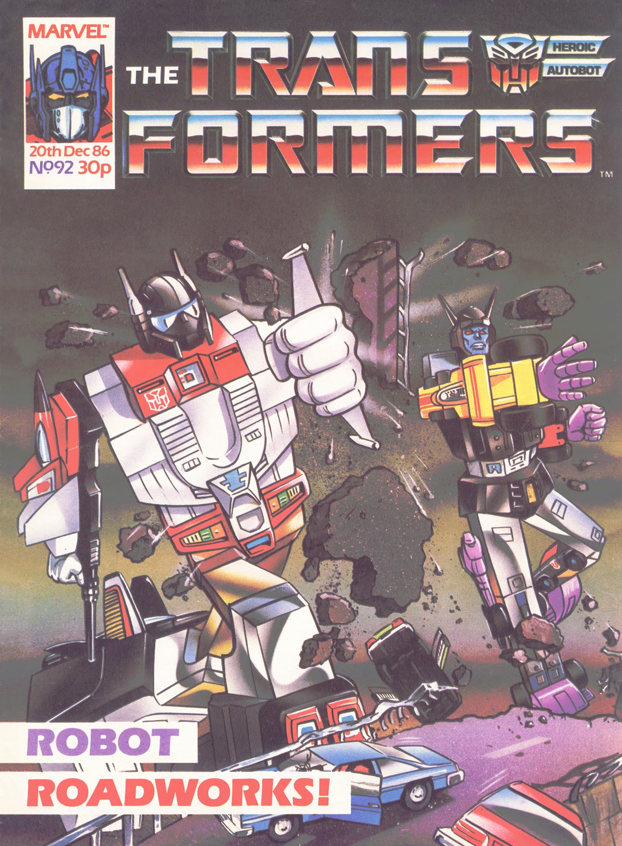 Read online The Transformers (UK) comic -  Issue #92 - 1