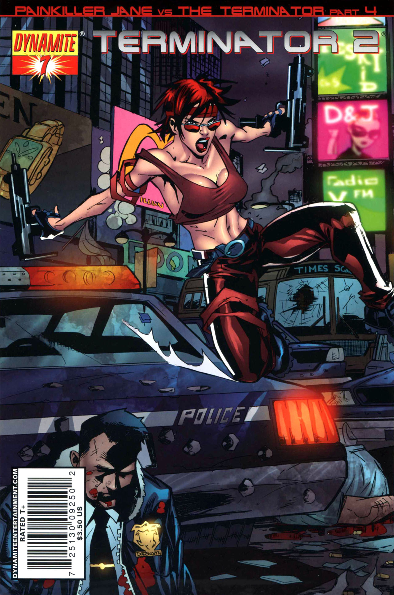 Read online Painkiller Jane Vs. Terminator comic -  Issue #4 - 2