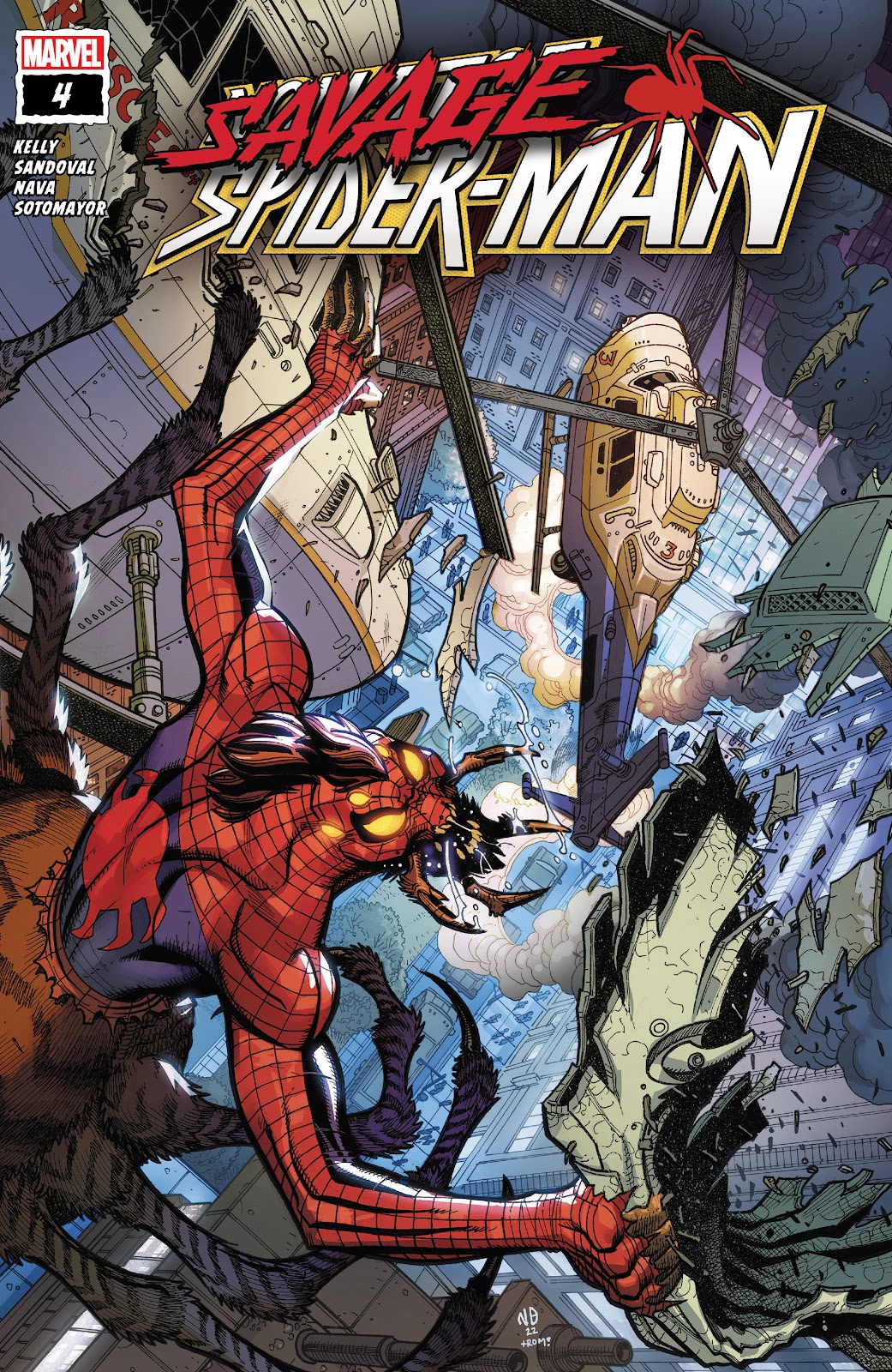 Savage Spider-Man issue 4 - Page 1