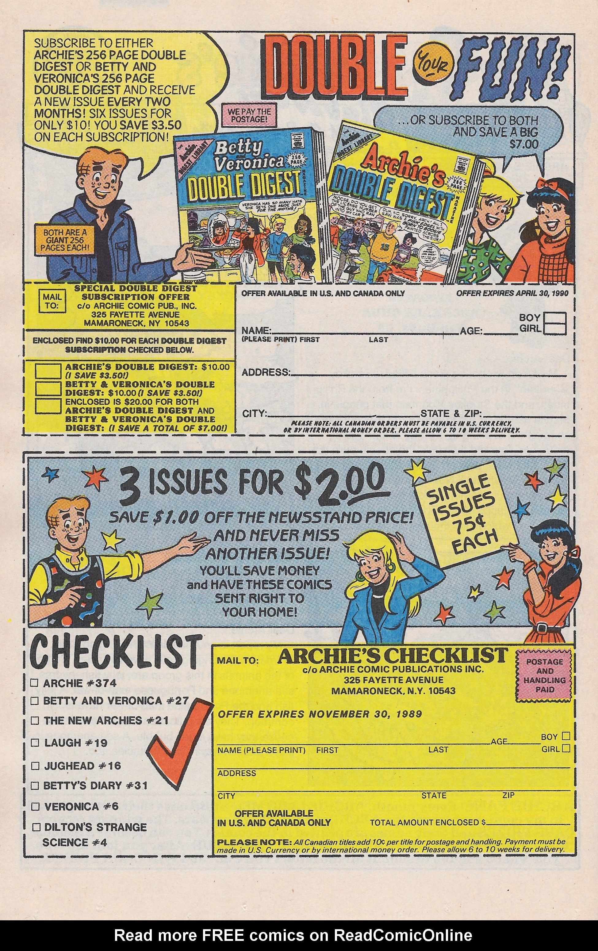 Read online Archie's Pals 'N' Gals (1952) comic -  Issue #212 - 12