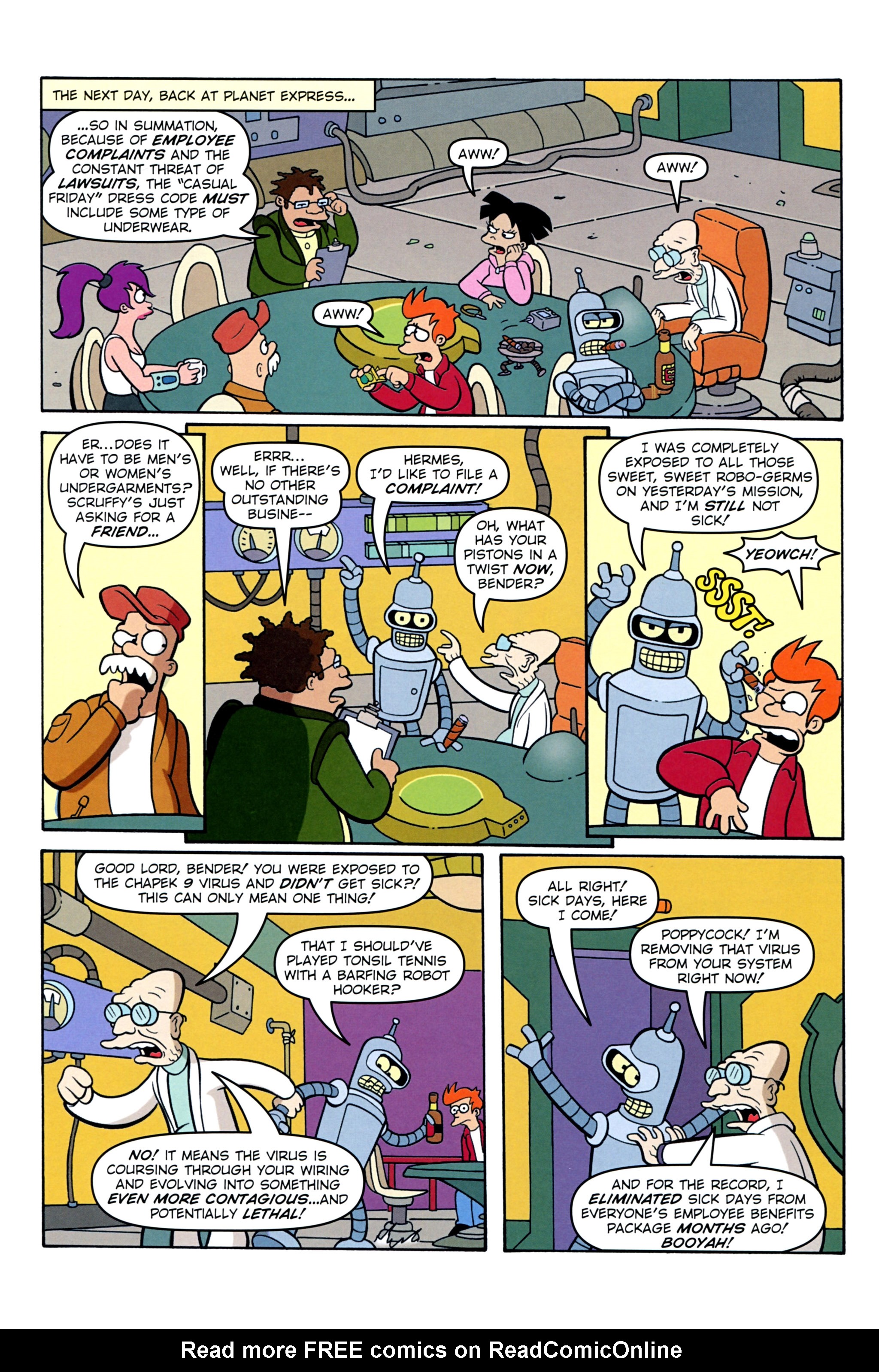 Read online Futurama Comics comic -  Issue #73 - 7