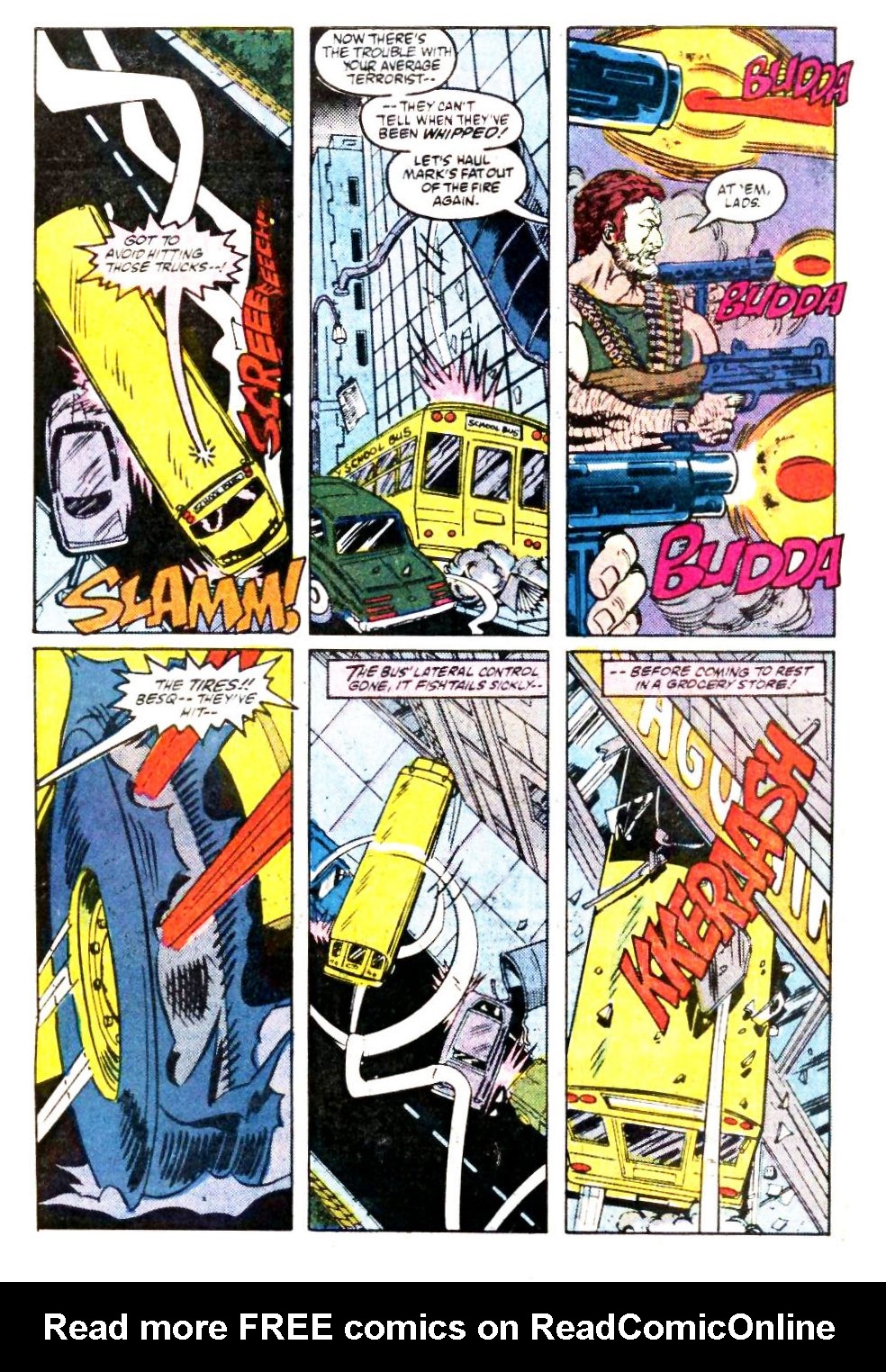 Read online Mark Hazzard: Merc comic -  Issue #4 - 20
