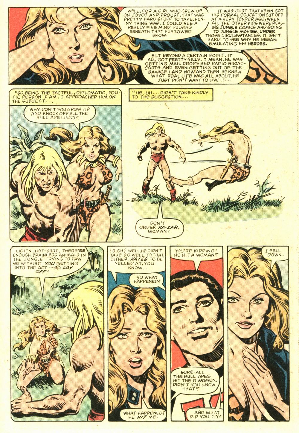 Read online Ka-Zar the Savage comic -  Issue #21 - 21