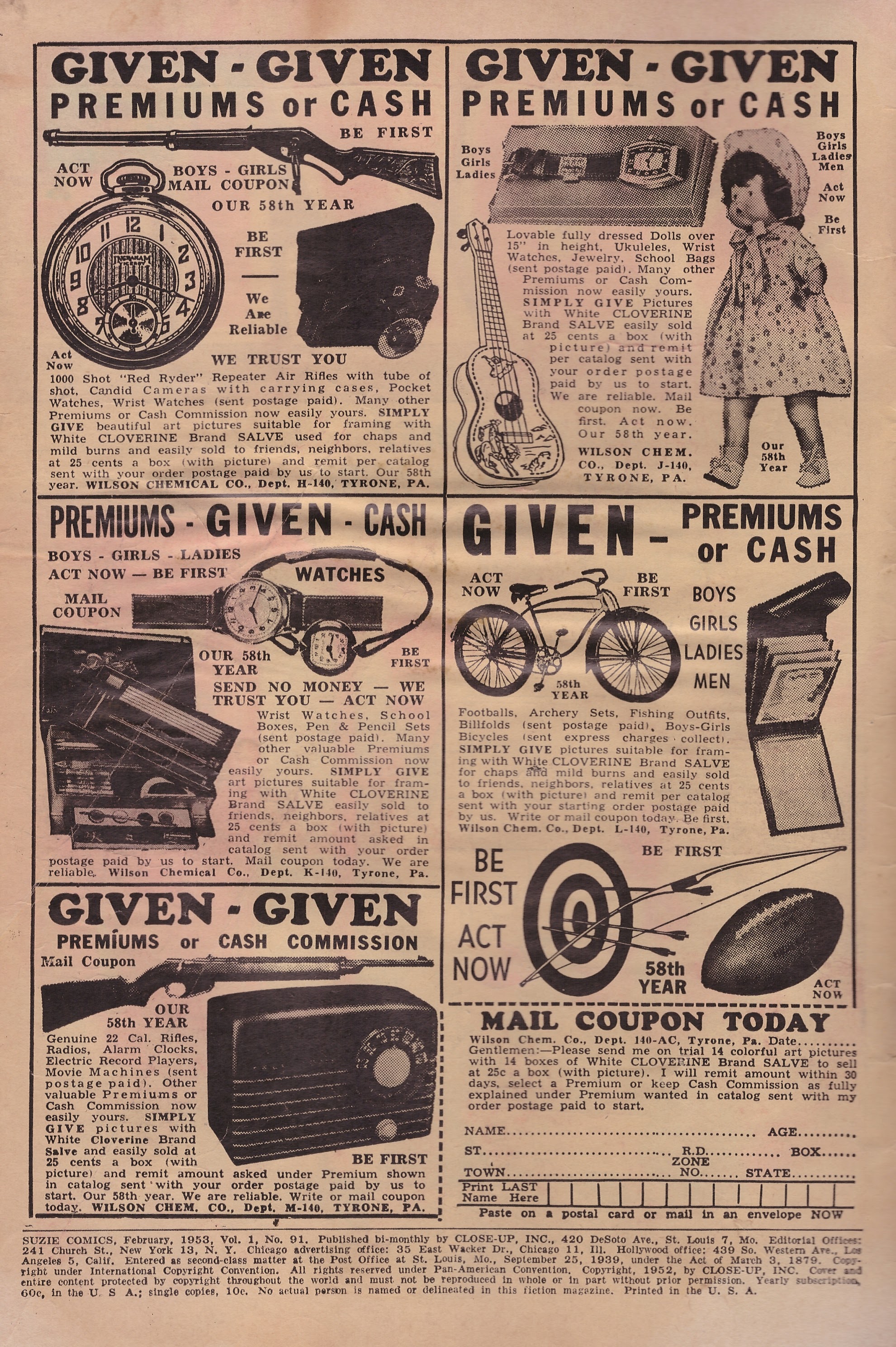 Read online Suzie Comics comic -  Issue #91 - 2