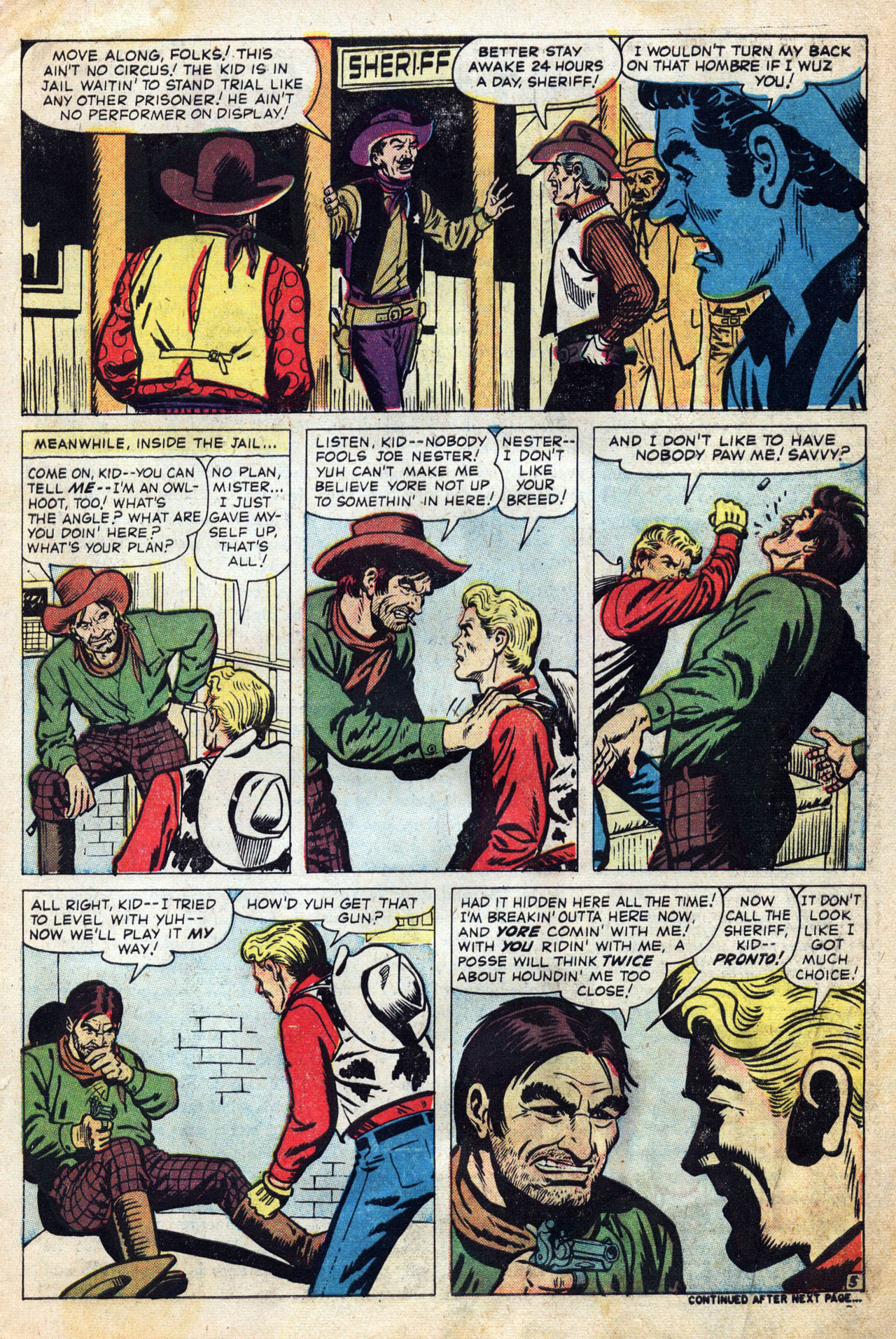 Read online Gunsmoke Western comic -  Issue #52 - 7