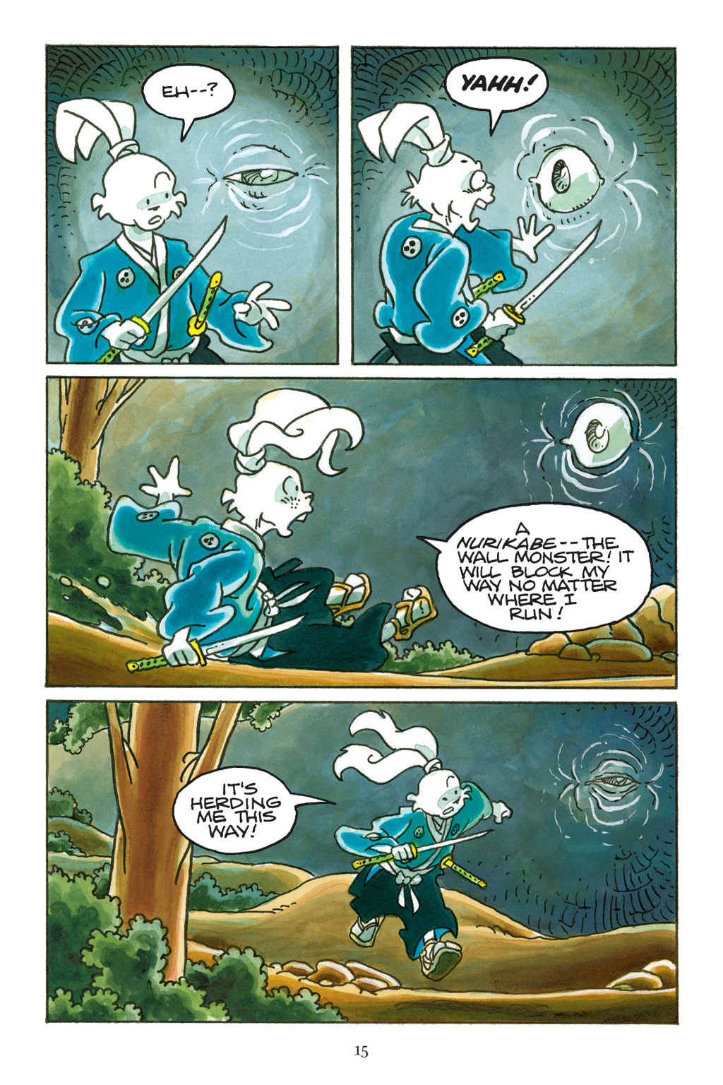 Read online Usagi Yojimbo: Yokai comic -  Issue # Full - 16