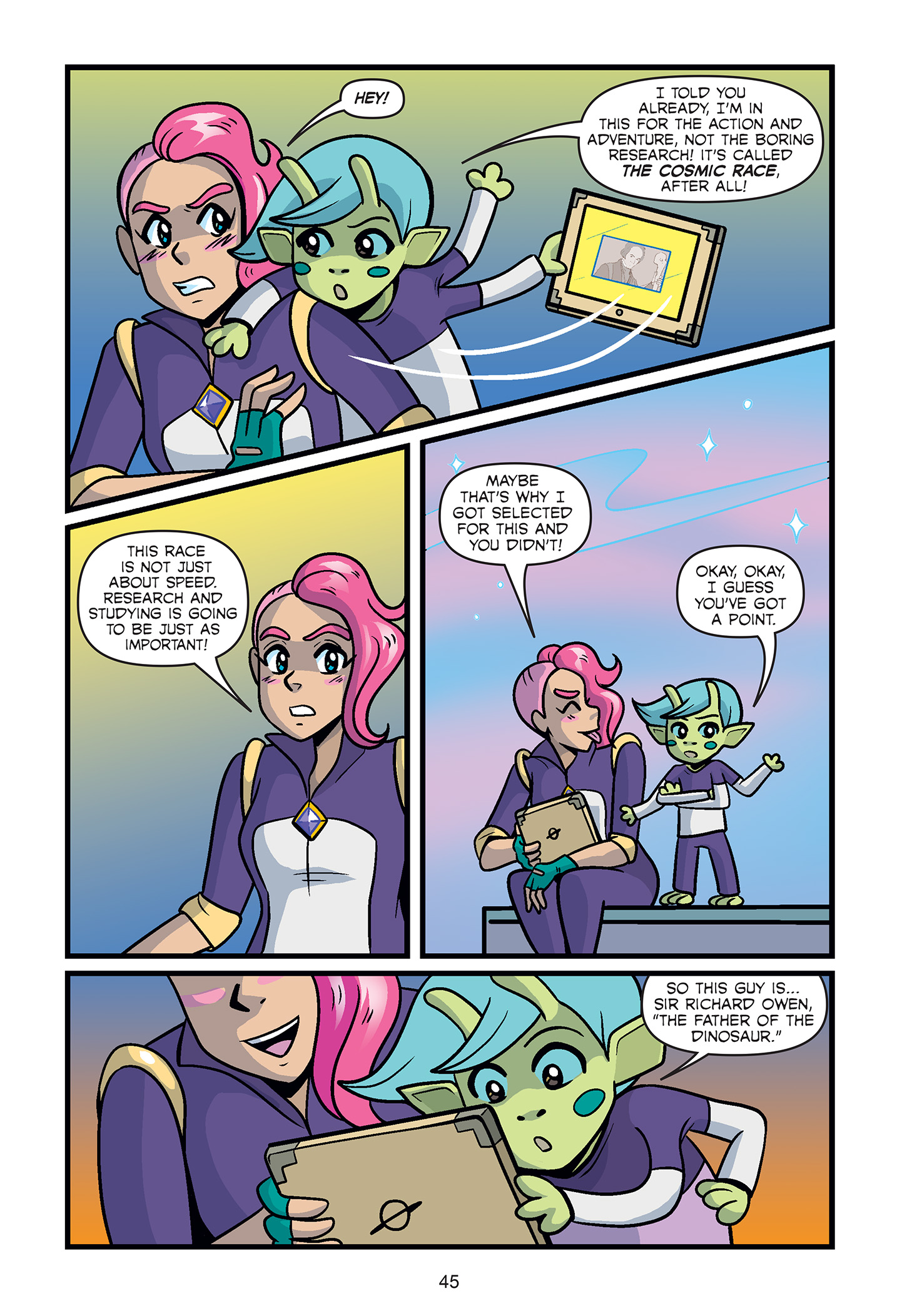 Read online Ana and the Cosmic Race comic -  Issue # TPB - 47