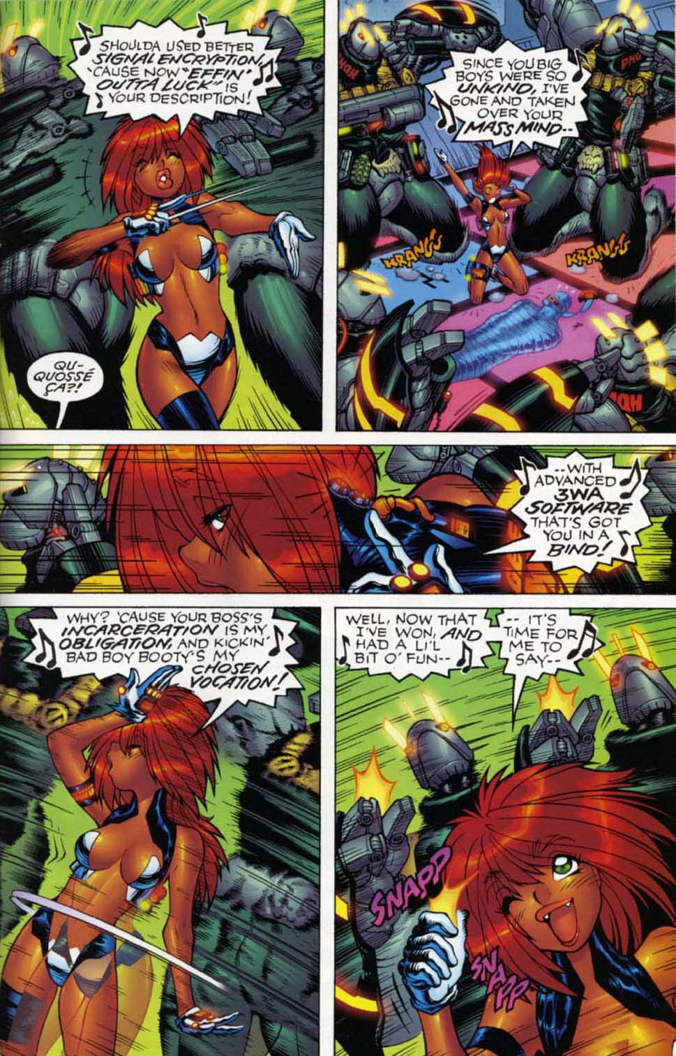 Read online Dirty Pair: Run From the Future comic -  Issue #1 - 25