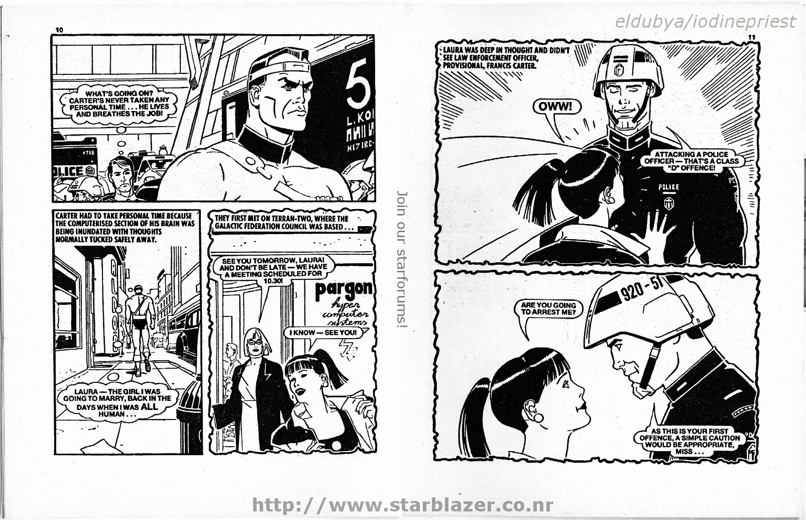 Read online Starblazer comic -  Issue #265 - 7