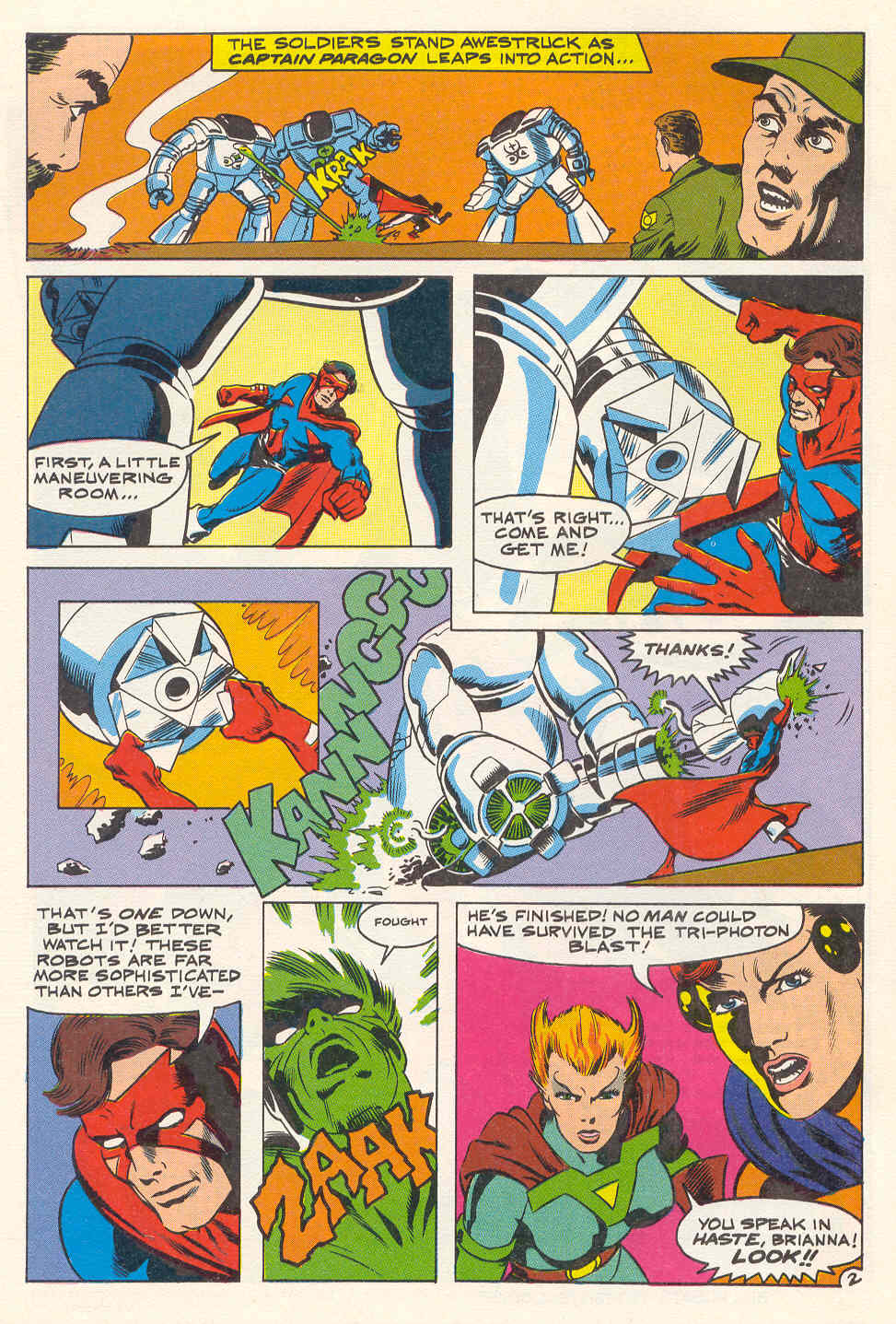 Read online Captain Paragon (1983) comic -  Issue #2 - 4