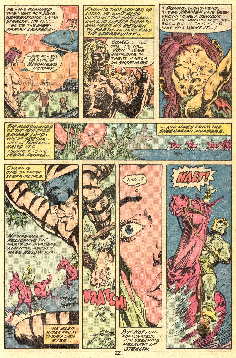 Read online Ka-Zar comic -  Issue #20 - 16