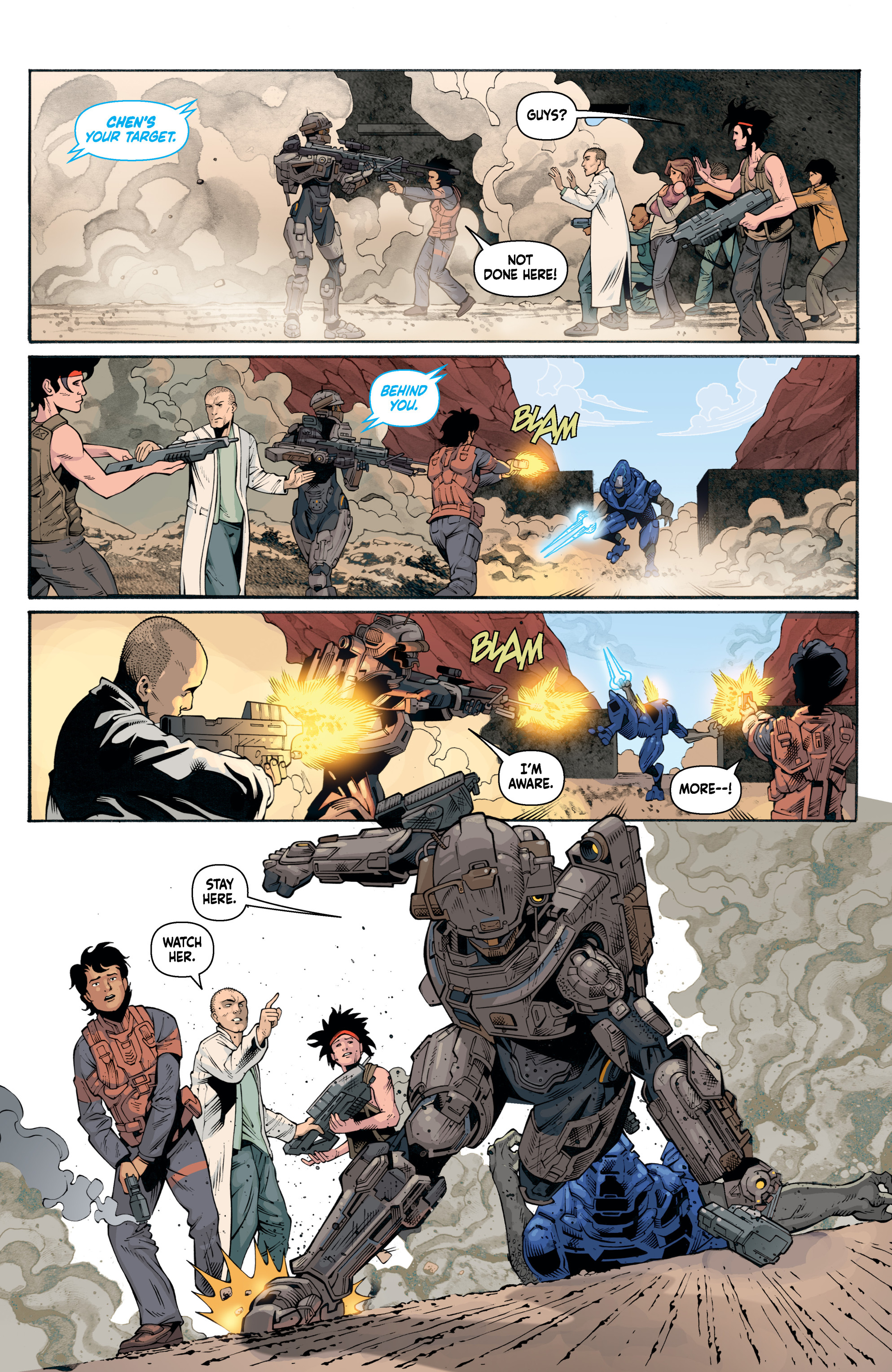 Read online Halo: Lone Wolf comic -  Issue # _TPB - 29