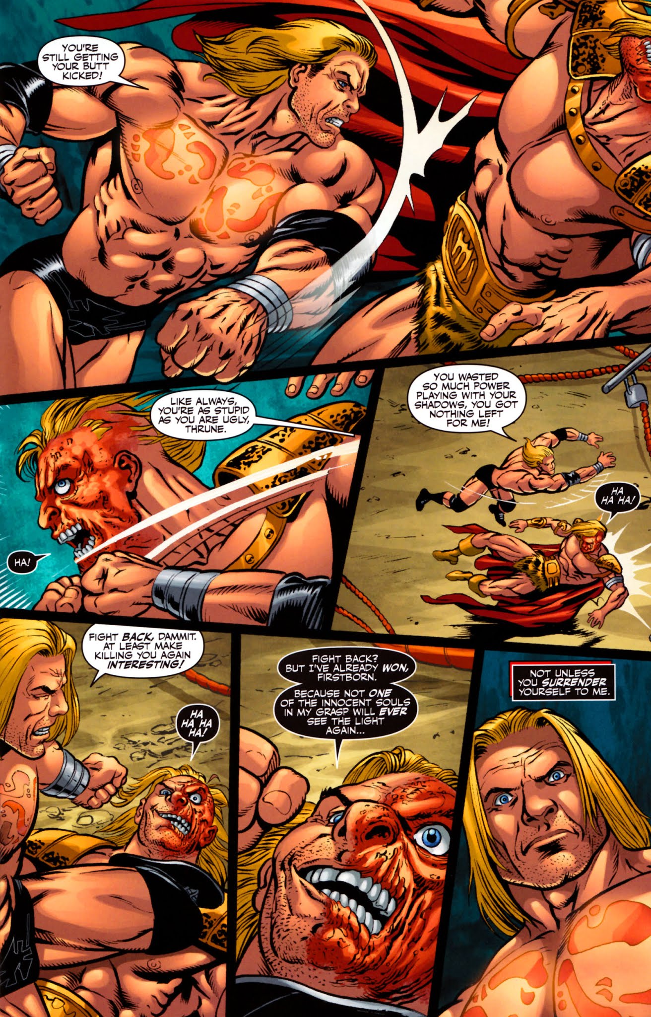 Read online WWE Heroes comic -  Issue #6 - 9