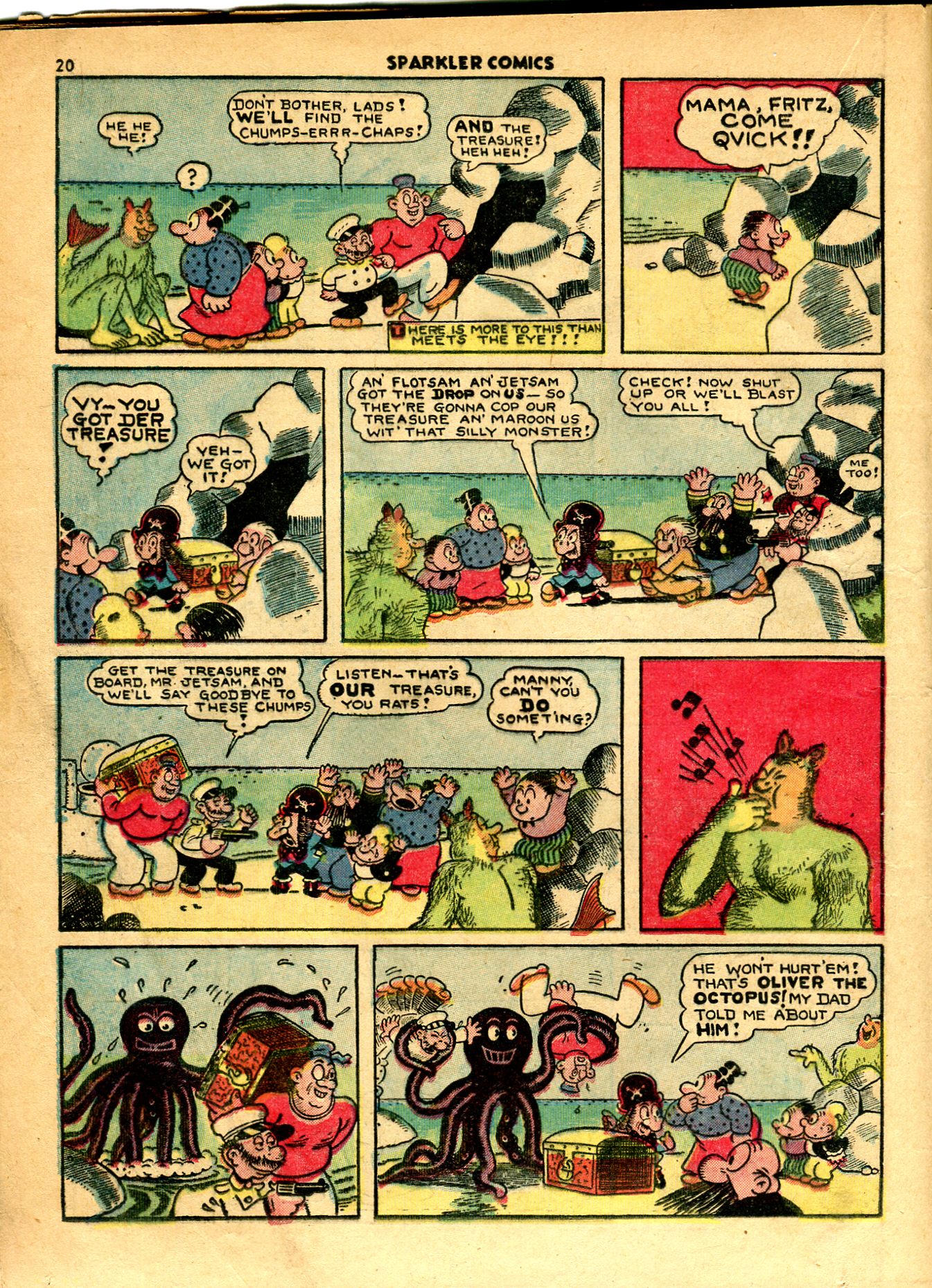 Read online Sparkler Comics comic -  Issue #11 - 22
